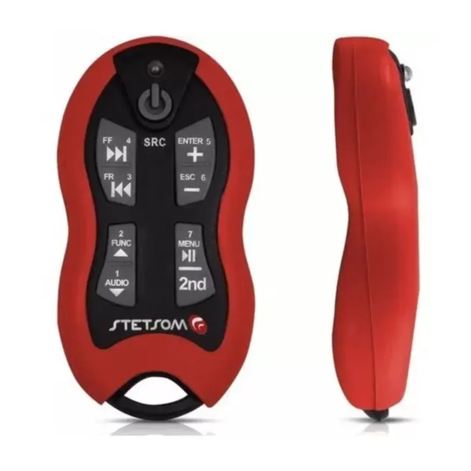 Controle Longa Distância Alcance Control SX2 16 Funções 500m Vermelho Com Receptor Stetsom-46676