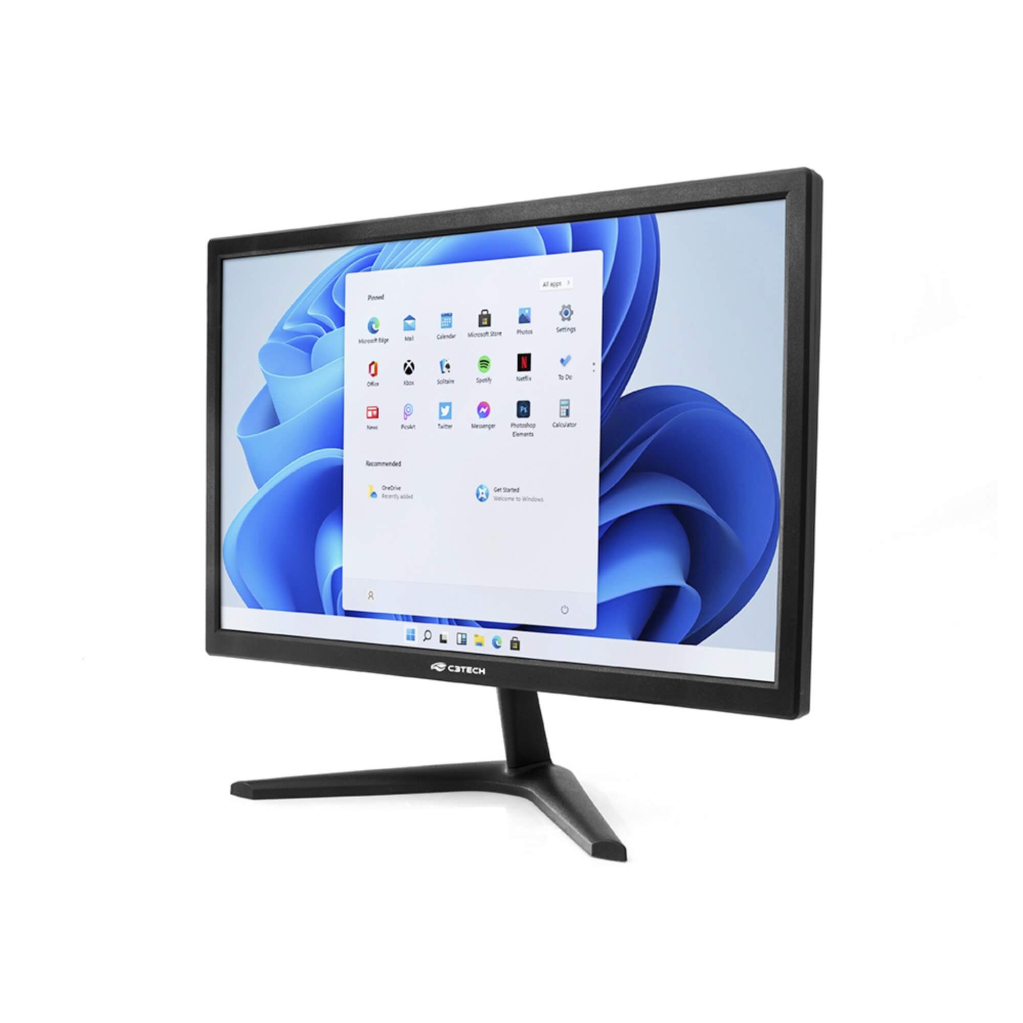 Monitor Led IPS LED 19 Polegadas HD 1440x900, HDMI, VGA, 5ms, Anti-Reflexo, C3 TECH - MR-19