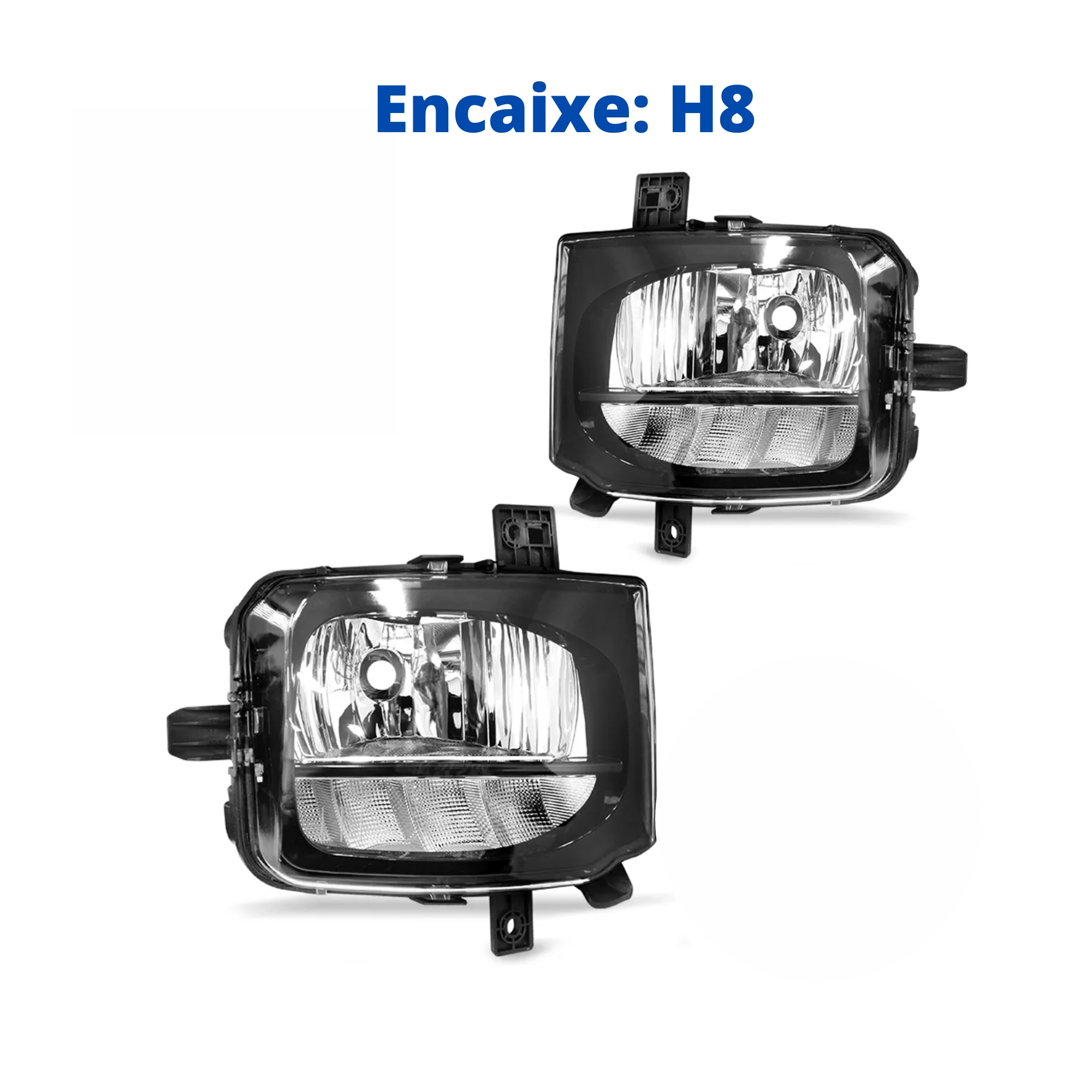 Kit Farol De Milha T-Cross 2019 2020 2021 2022 2023 Com Botão Padrão de Fabrica Suits - STS112VW