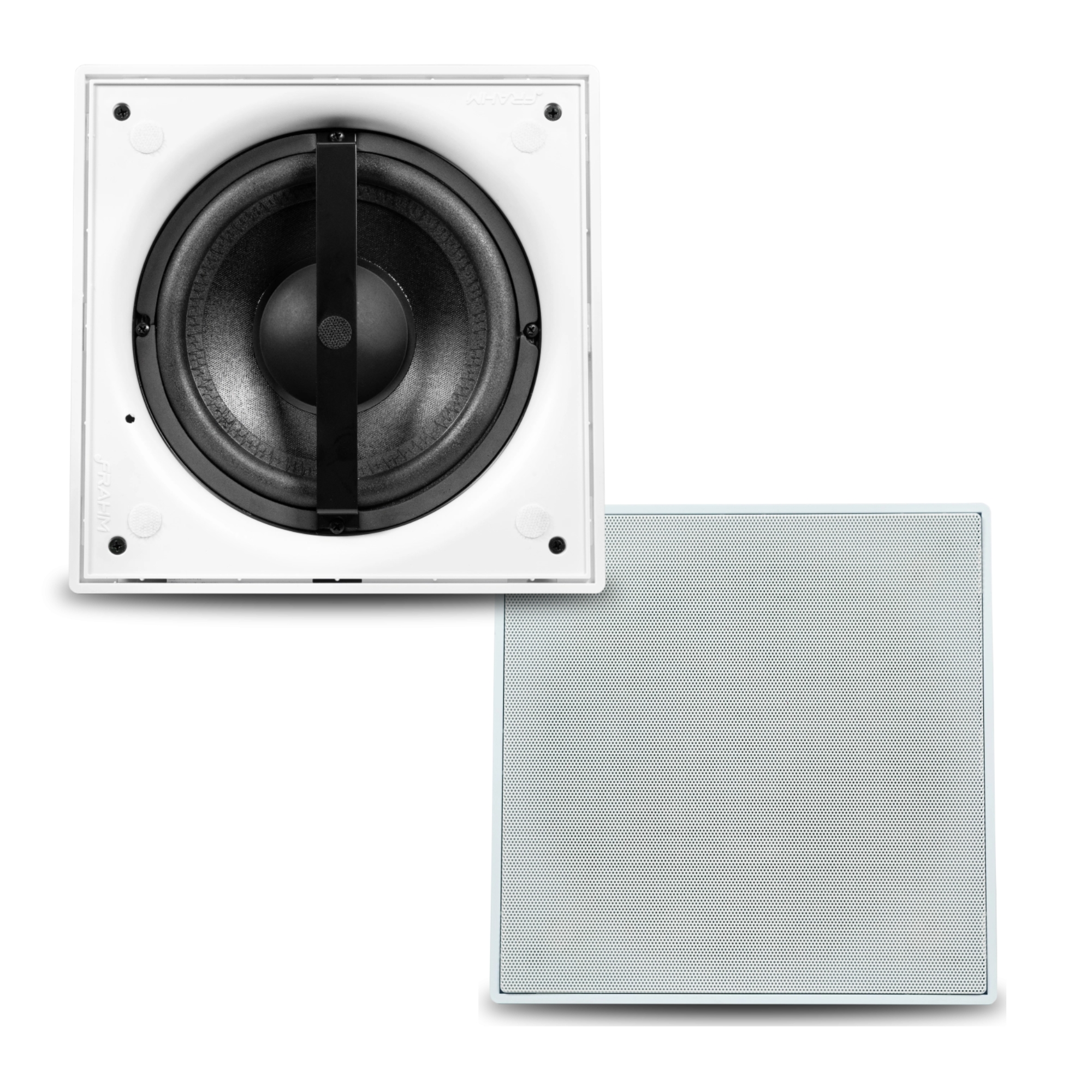 Caixa Subwoofer Teto sem Fio Wireless HS SW8 72W RMS 2,8 Ohms Bivolt Som Transmissor Frahm-32159