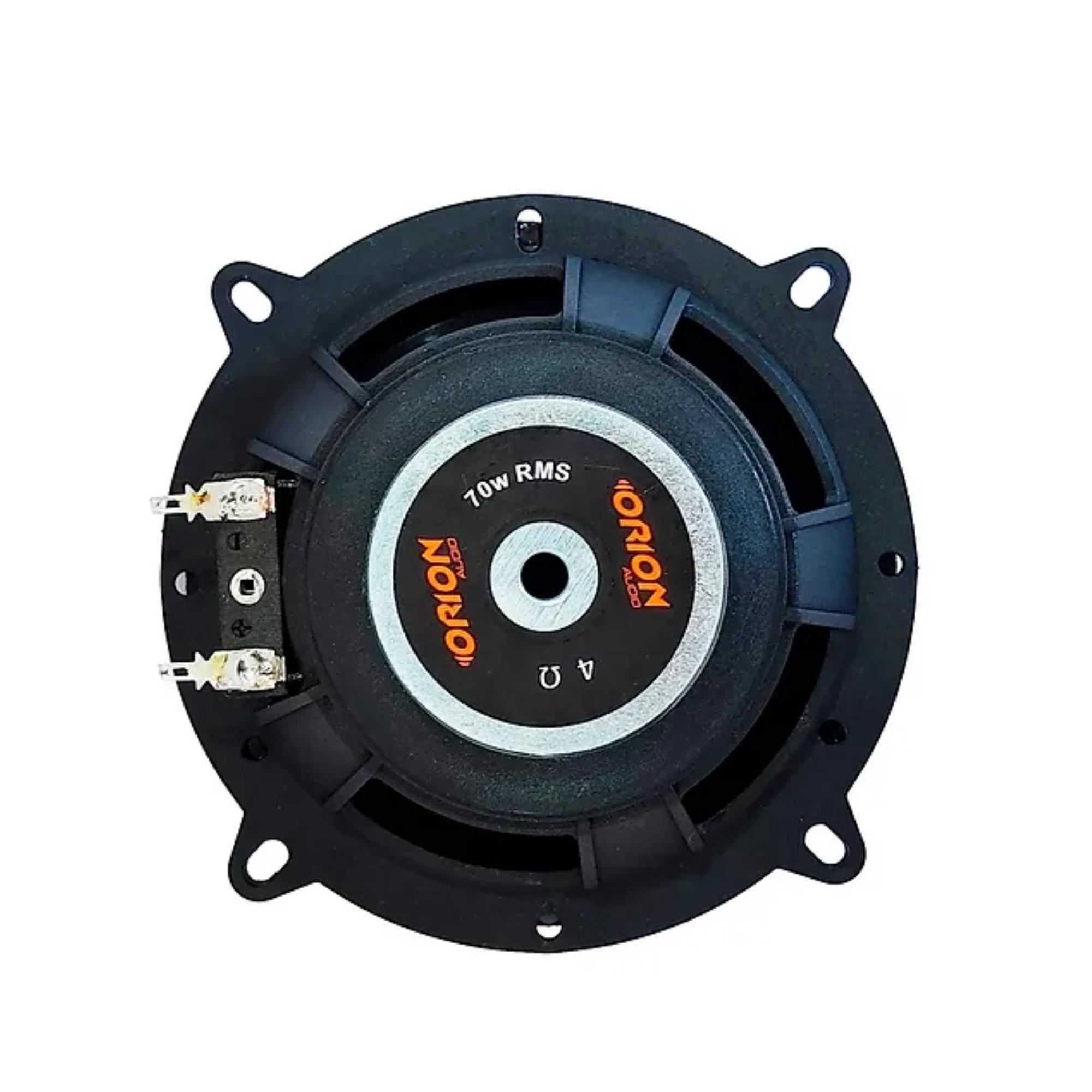 Kit Falante Orion 5 Polegadas Full Range 140w Preto Plástico Resistente -  2FF070054