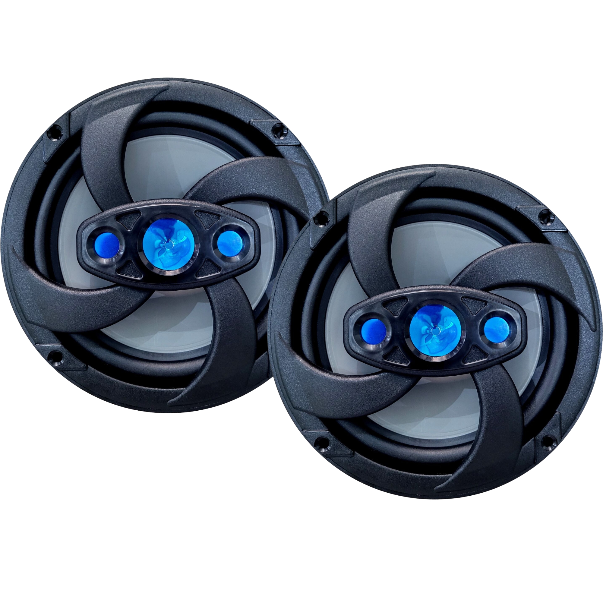 Par de Alto Falantes Marínizado Quadriaxial 200WRMS 4Ohms 6 Pol Preto e Azul TSR Orion - 2FM102064