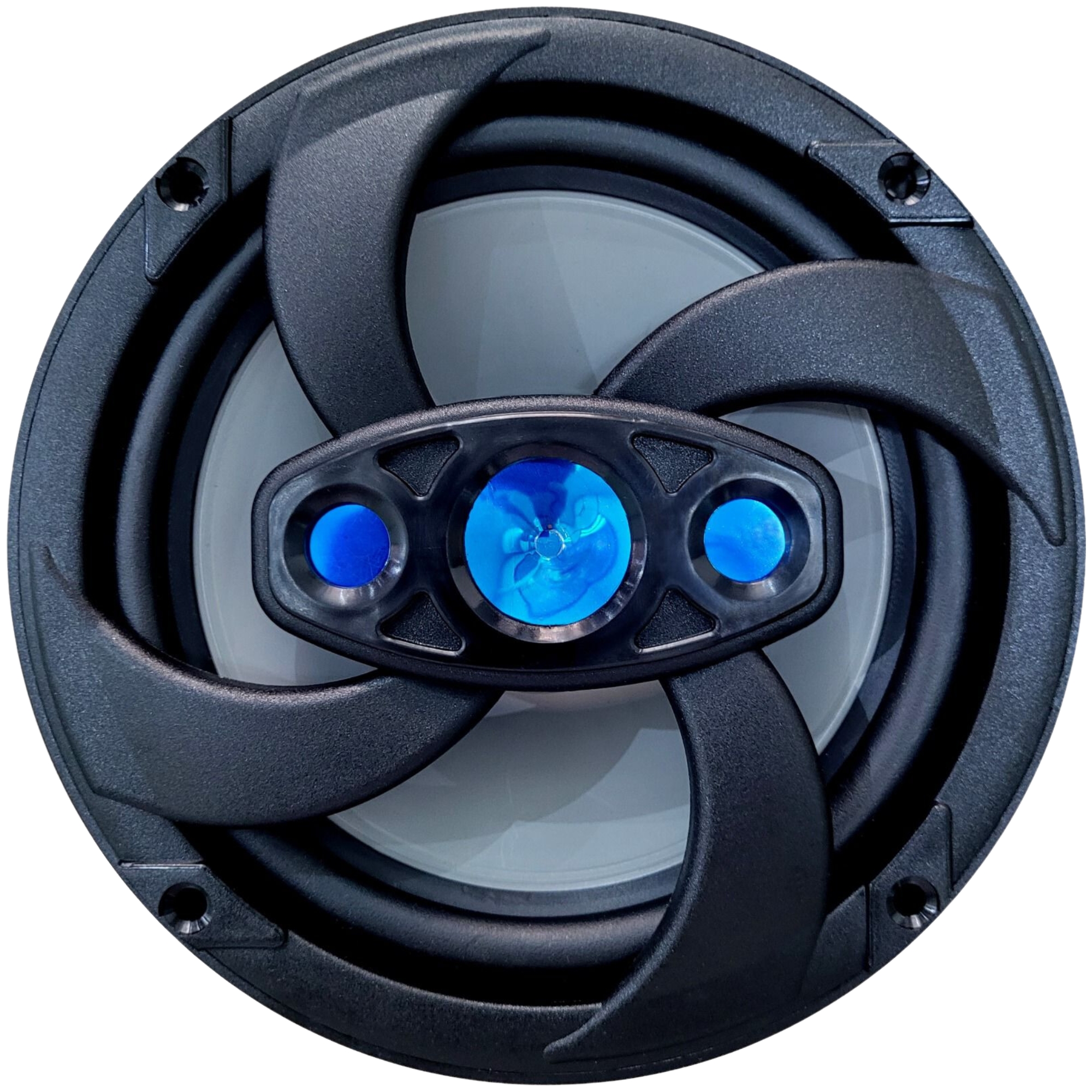 Par de Alto Falantes Marínizado Quadriaxial 200WRMS 4Ohms 6 Pol Preto e Azul TSR Orion - 2FM102064
