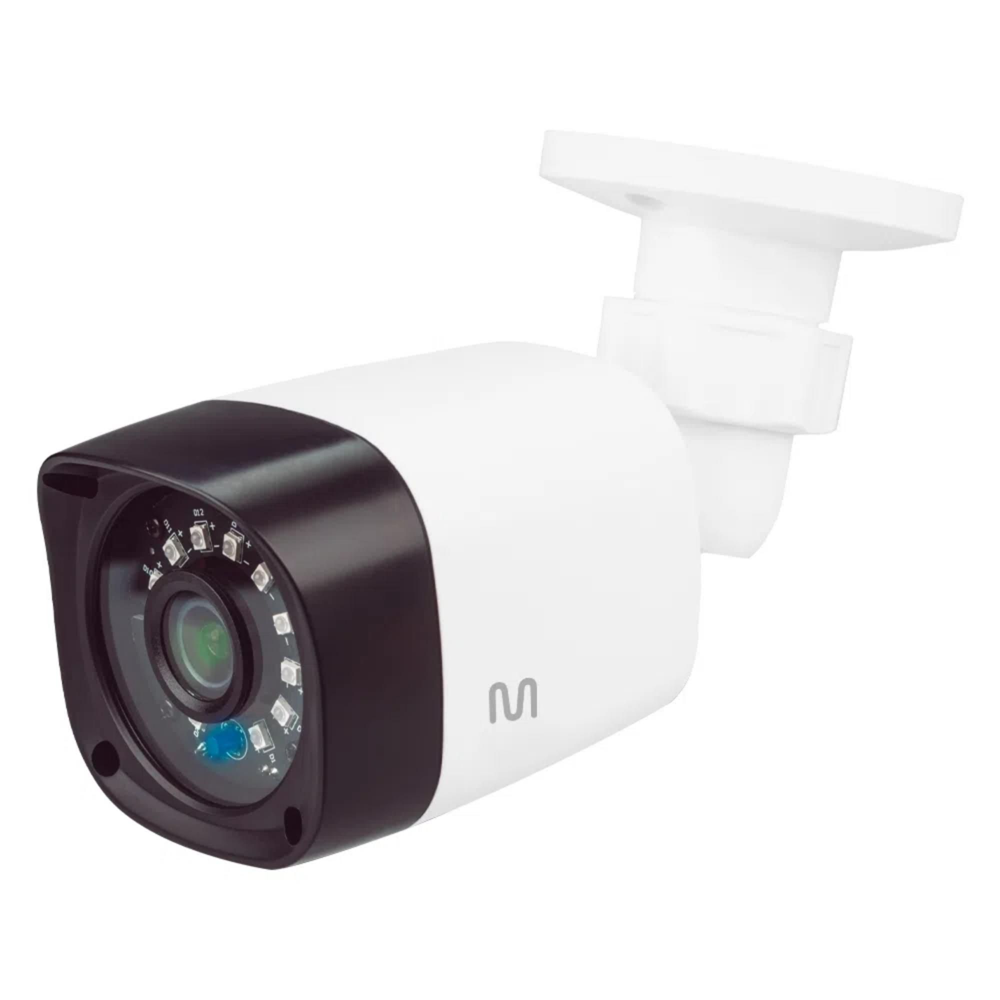 Câmera IP Bullet Plástica POE 3MP 2.8MM Infra 30M DWDR Proteção chuva Giga-GS0371A M1 IB330