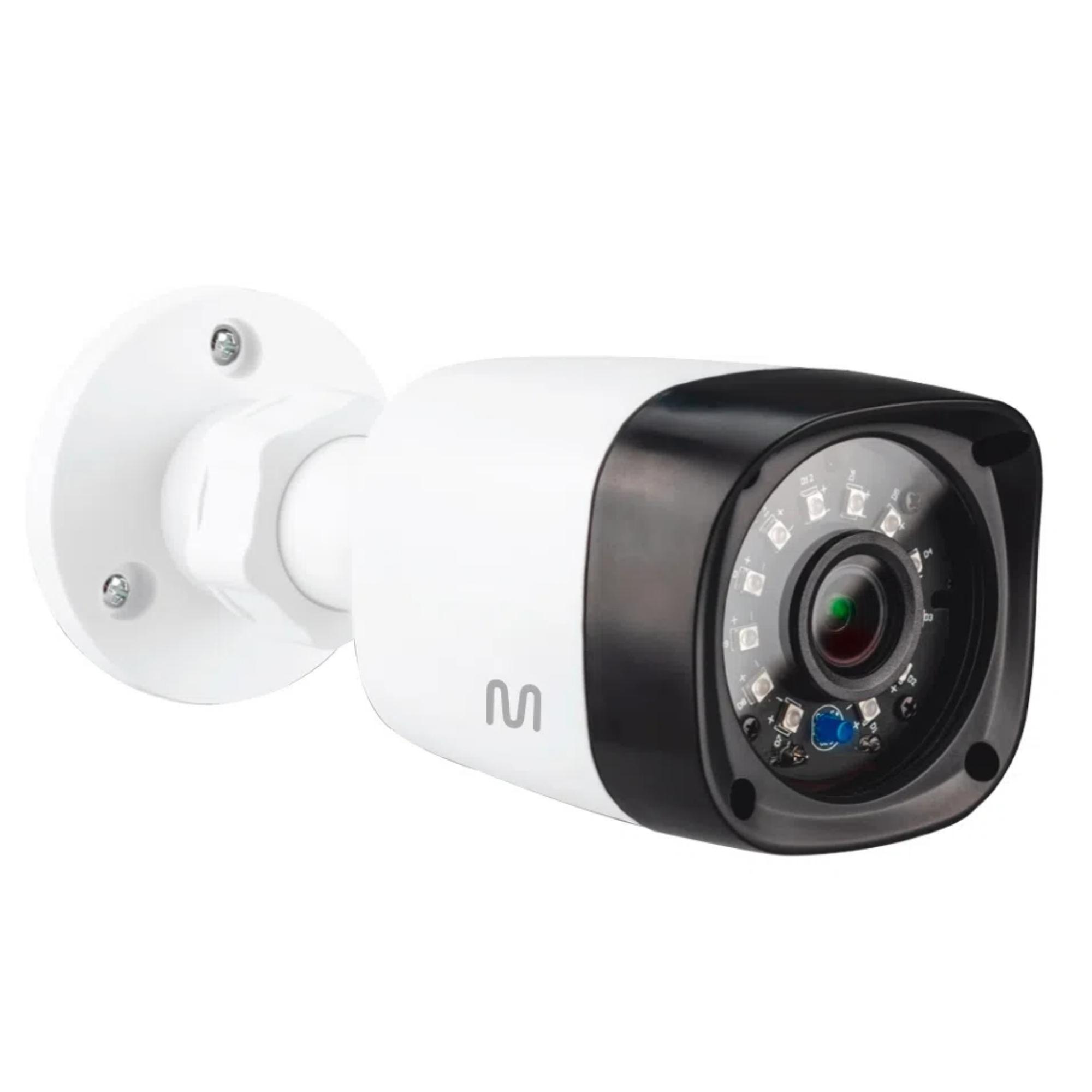 Câmera IP Bullet Plástica POE 3MP 2.8MM Infra 30M DWDR Proteção chuva Giga-GS0371A M1 IB330