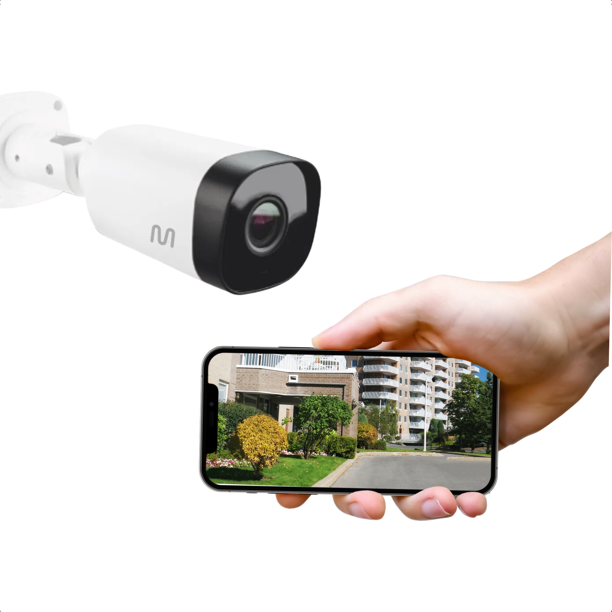 Câmera de Segurança Giga IP Bullet Metal 5MP Varifocal 50M DWDR Sony CFTV - Giga GS0375