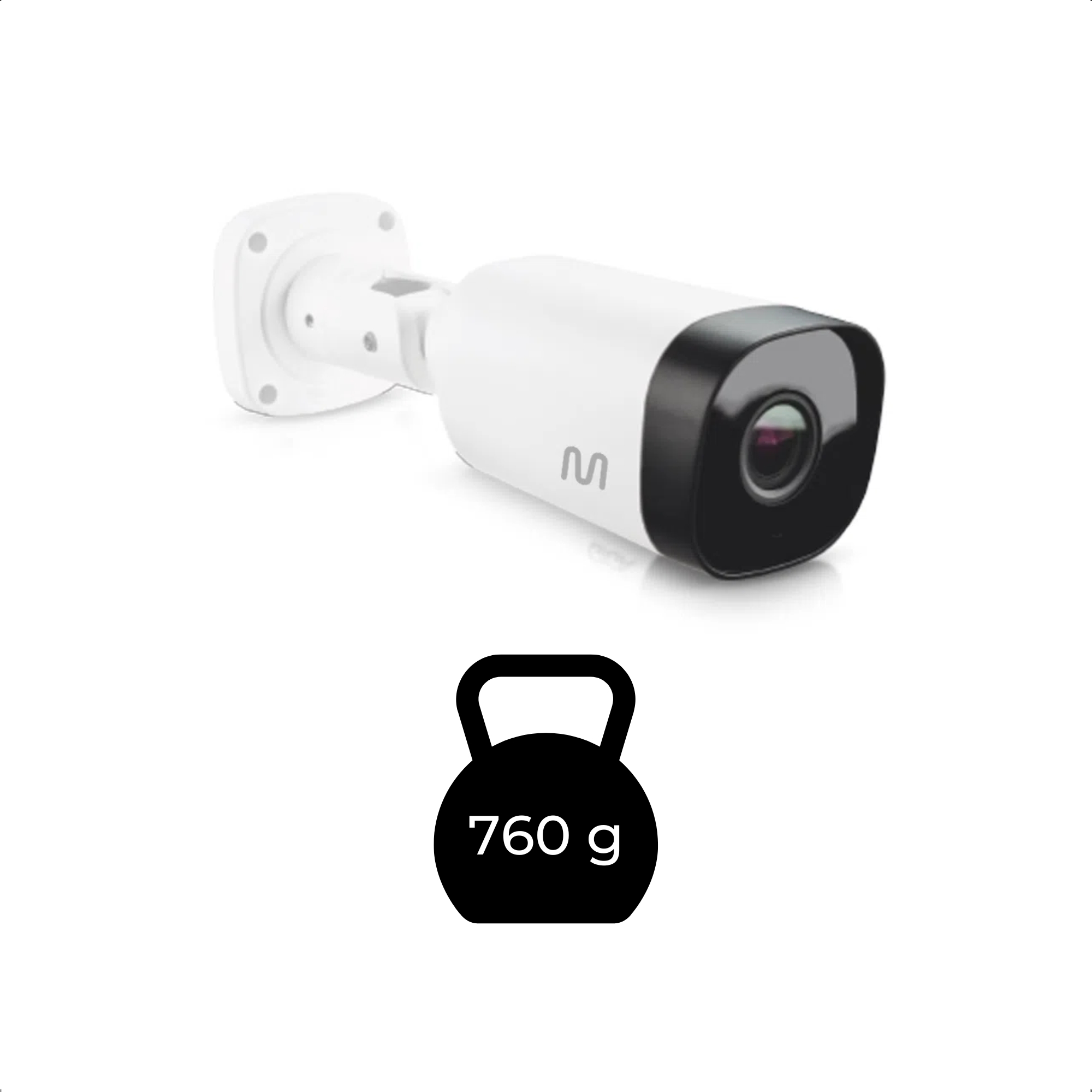 Câmera de Segurança Giga IP Bullet Metal 5MP Varifocal 50M DWDR Sony CFTV - Giga GS0375