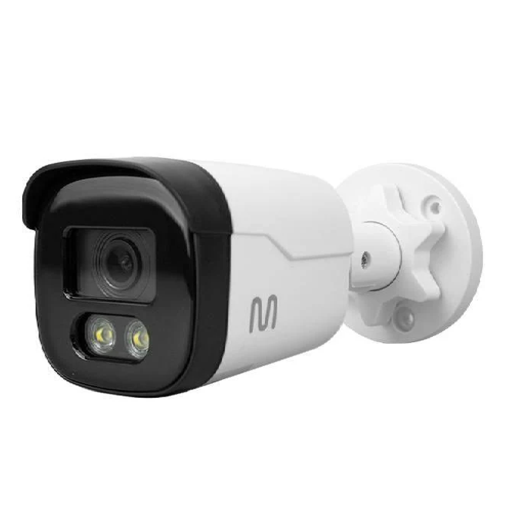 Câmera Bullet Plástica Full Color Smart LED Full HD 1080P Alcance 20m IP66 3,6mm Giga-GS0561