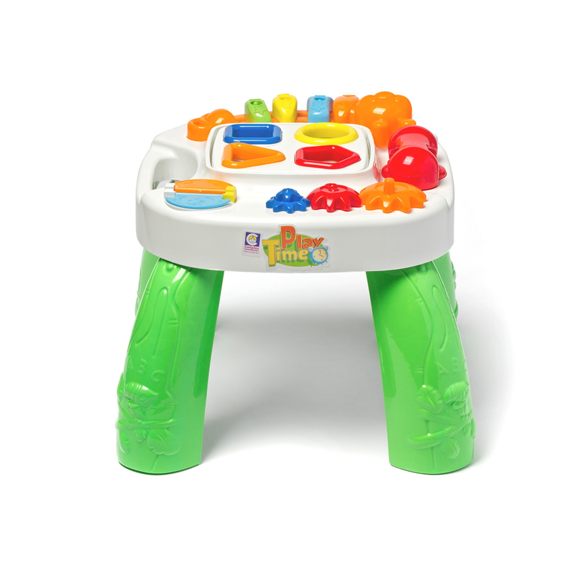 Brinquedo Mesinha Divertida Play Time 20,5cm de Altura c/ Blocos Didáticos Cotiplas - 1996