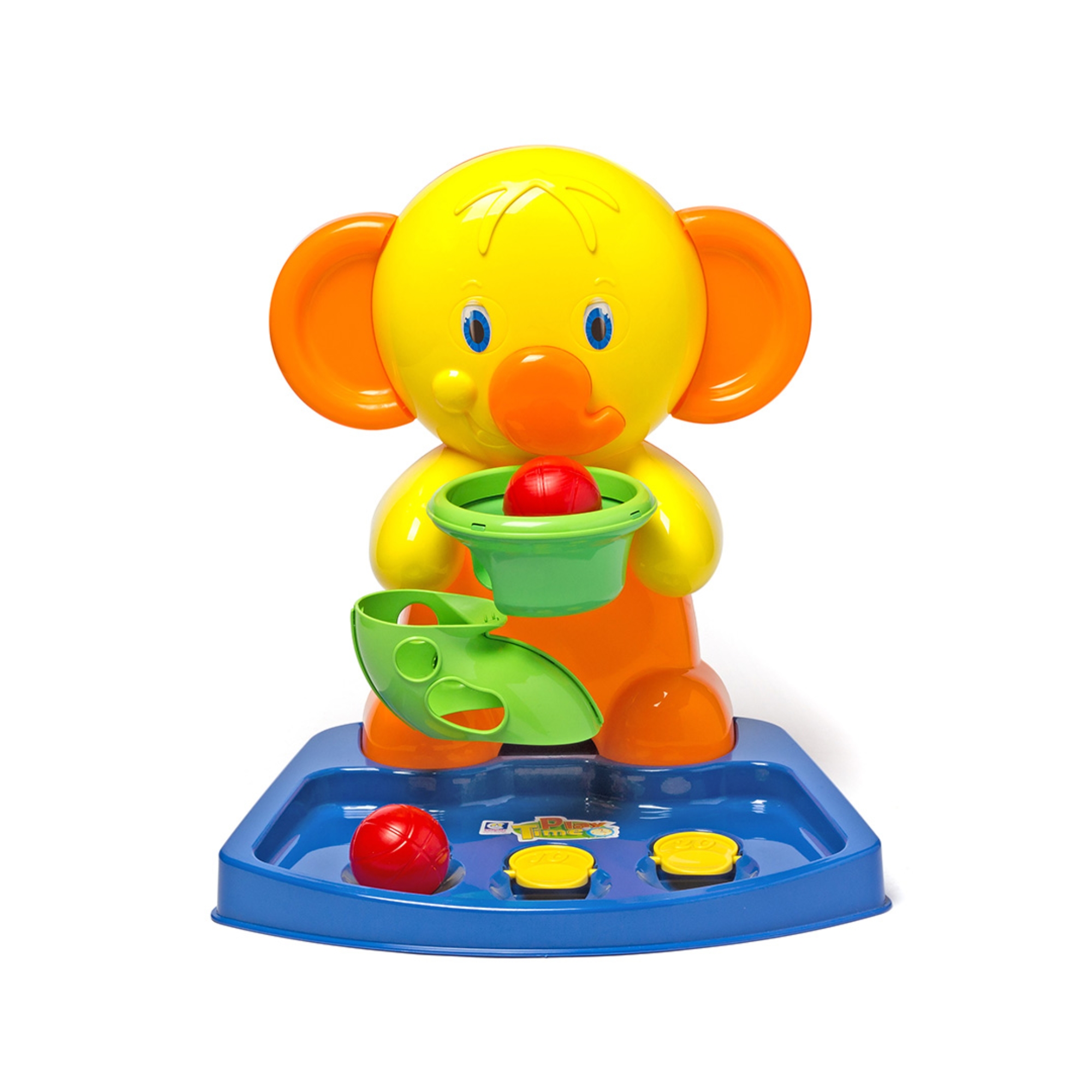 Brinquedo Play Time Basquete Elefante 35cm Plástico Cotiplas - 2126