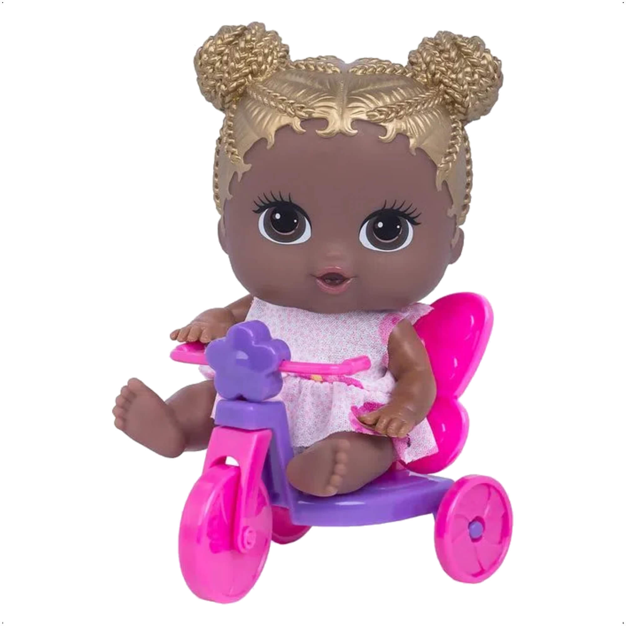 Brinquedo Boneca Lil Cutesies Sortido em Vinil 19cm com Chupetinha Cotiplas - 2313