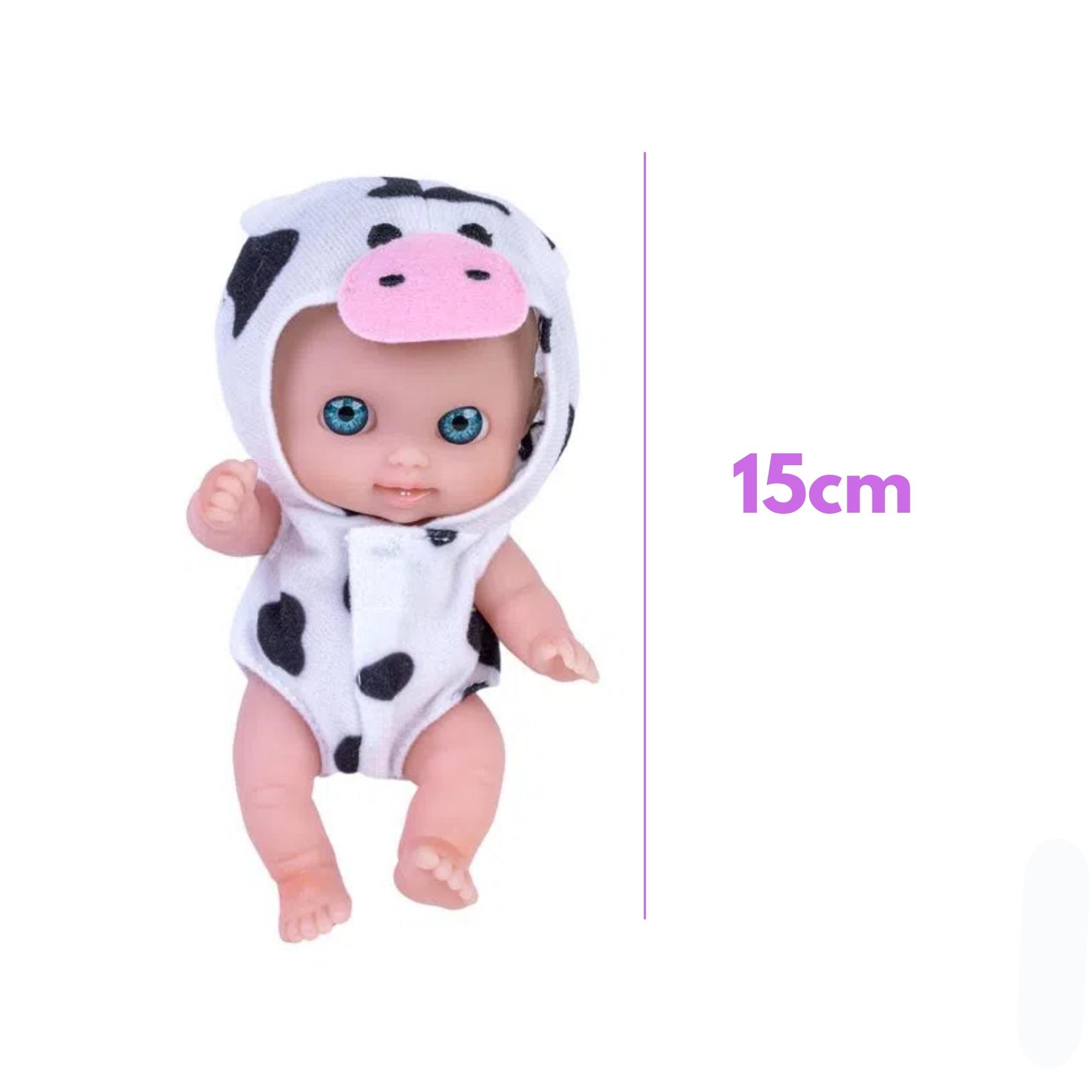 Brinquedo Boneca Lil Cutesies Melhores Amigos 15cm Plástico Vinil Sortida Unitária Cotiplas-2554