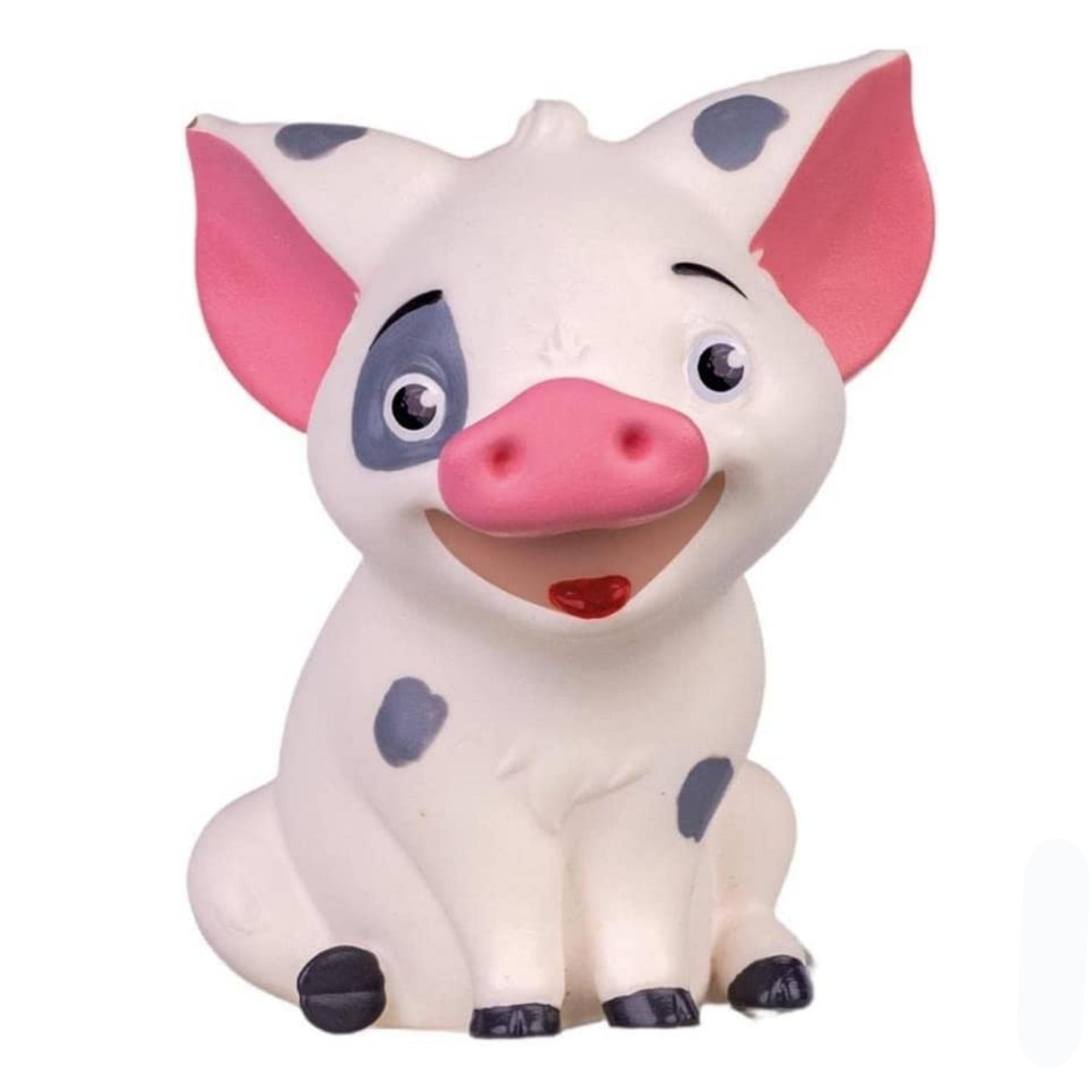 Brinquedo Boneca Princesa Moana 36cm Porquinho Pua 8cm Disney Plástico Vinil +3 Anos Cotiplas-2600