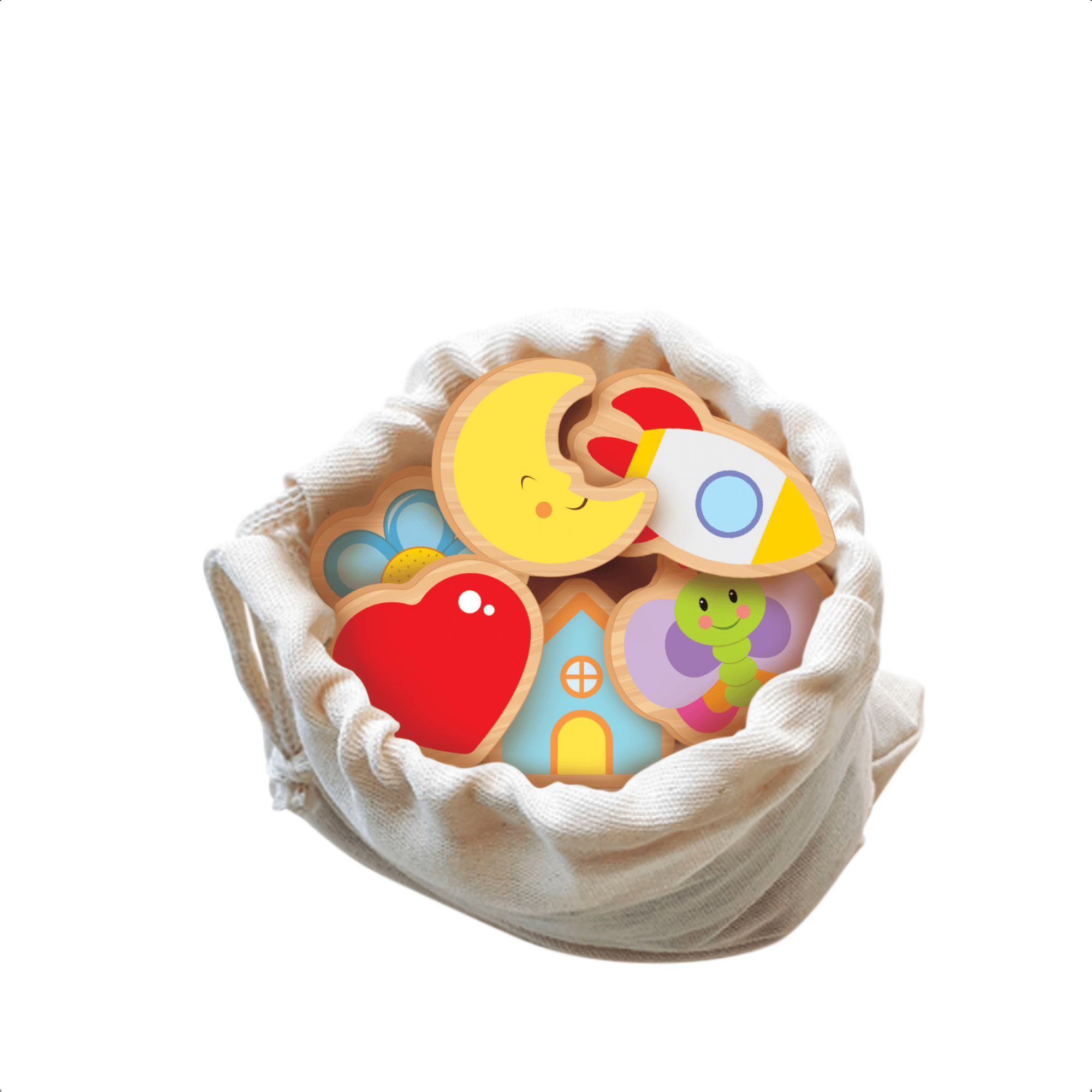 Jogo Infantil do Tato Crescer Encaixa Peças Criatividade Coordenação Motora Memória Nig - 0459