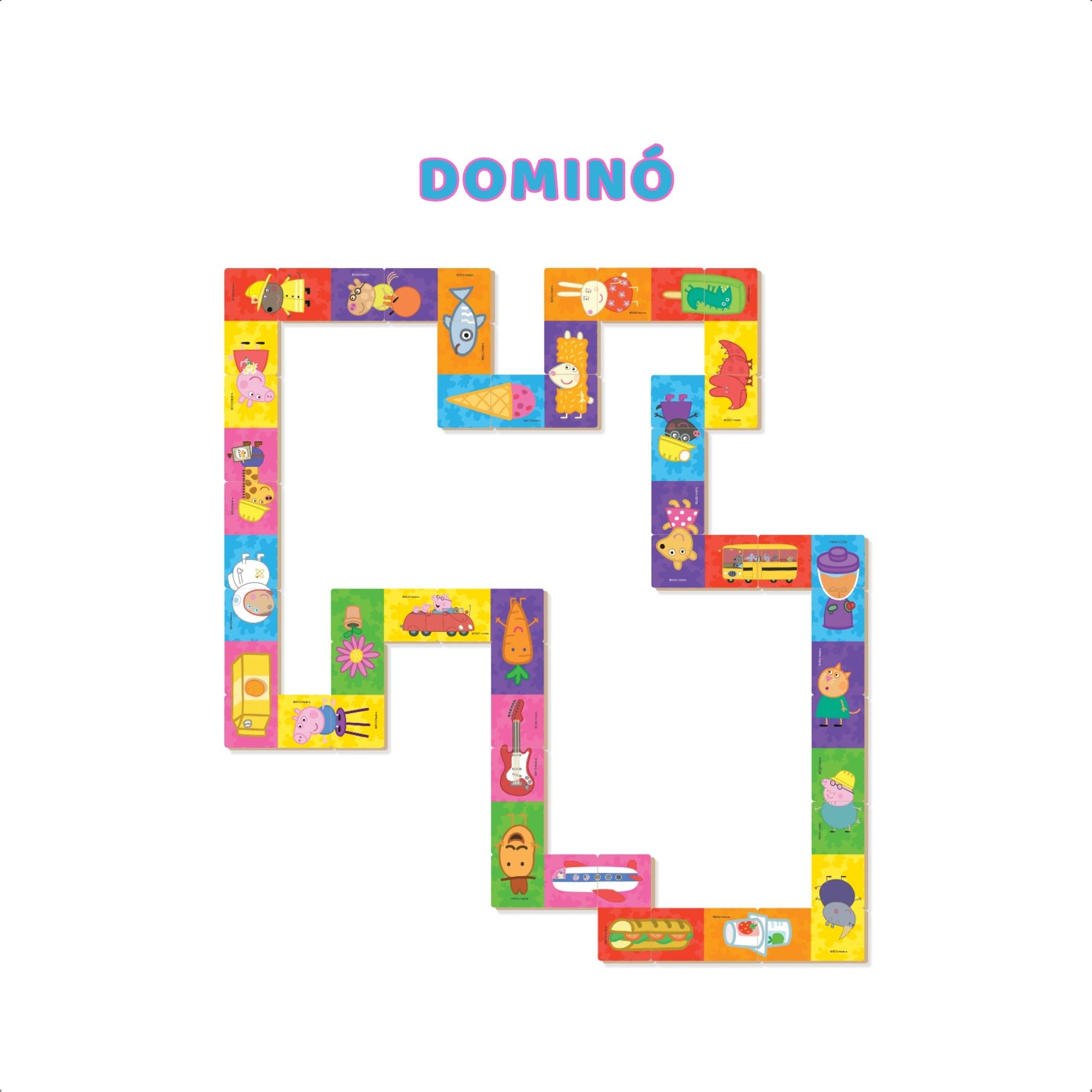 Kit de Atividades Educação Infantil Peppa Pig Jogo Memória Pintura Dominó Nig - 0527