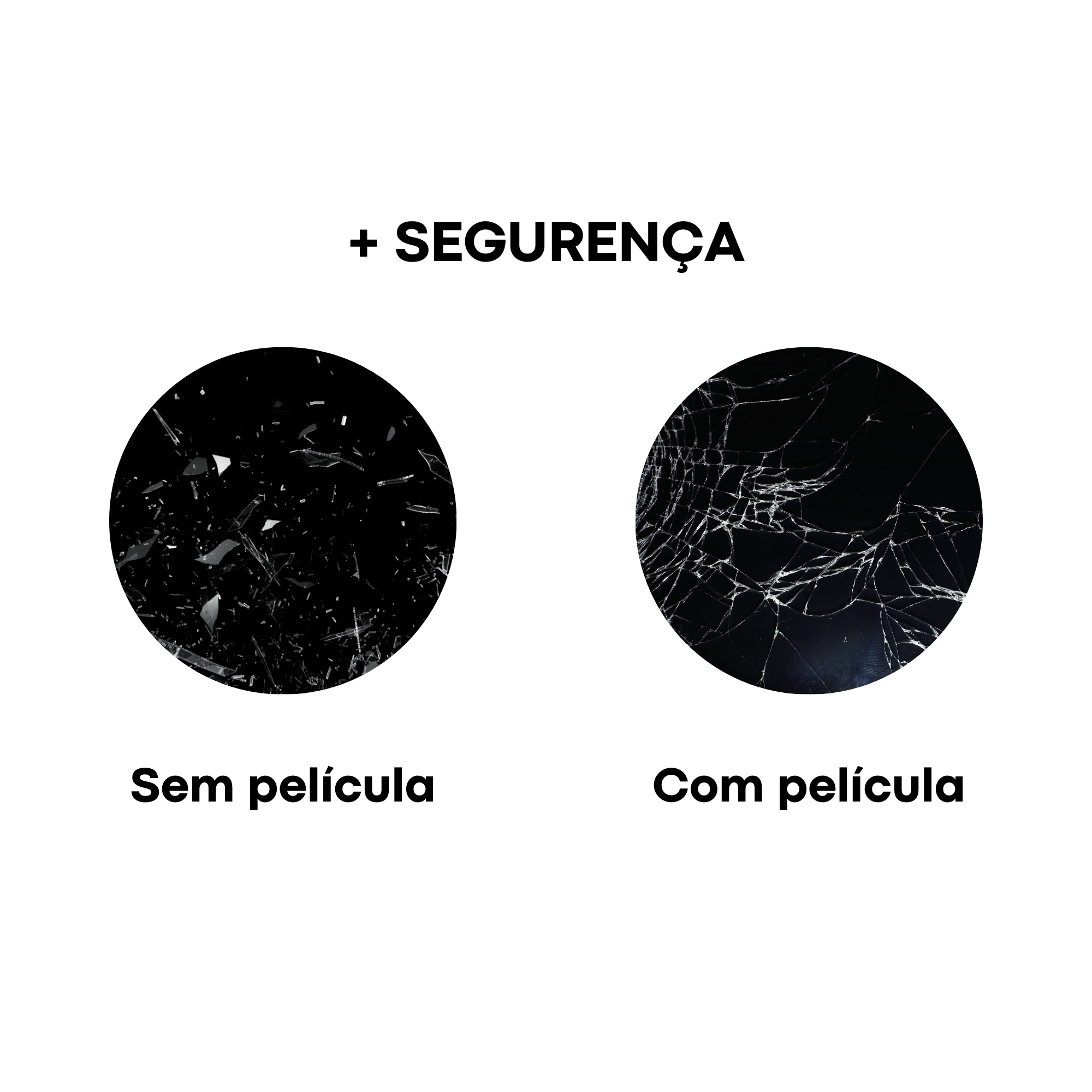 Película Transparente PS 4 Antivandalismo Contra Estilhaço 1/4 Automotivo Insulfim - World Film 70044