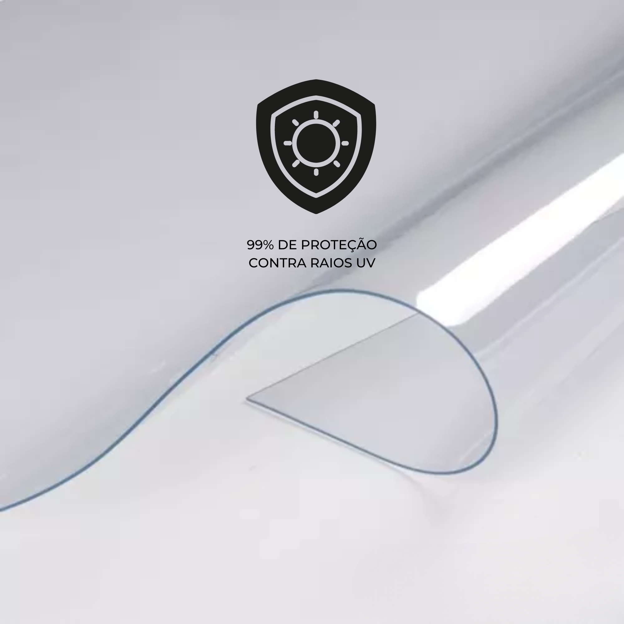 Película Transparente PS 4 Antivandalismo Contra Estilhaço 1/4 Automotivo Insulfim - World Film 70044