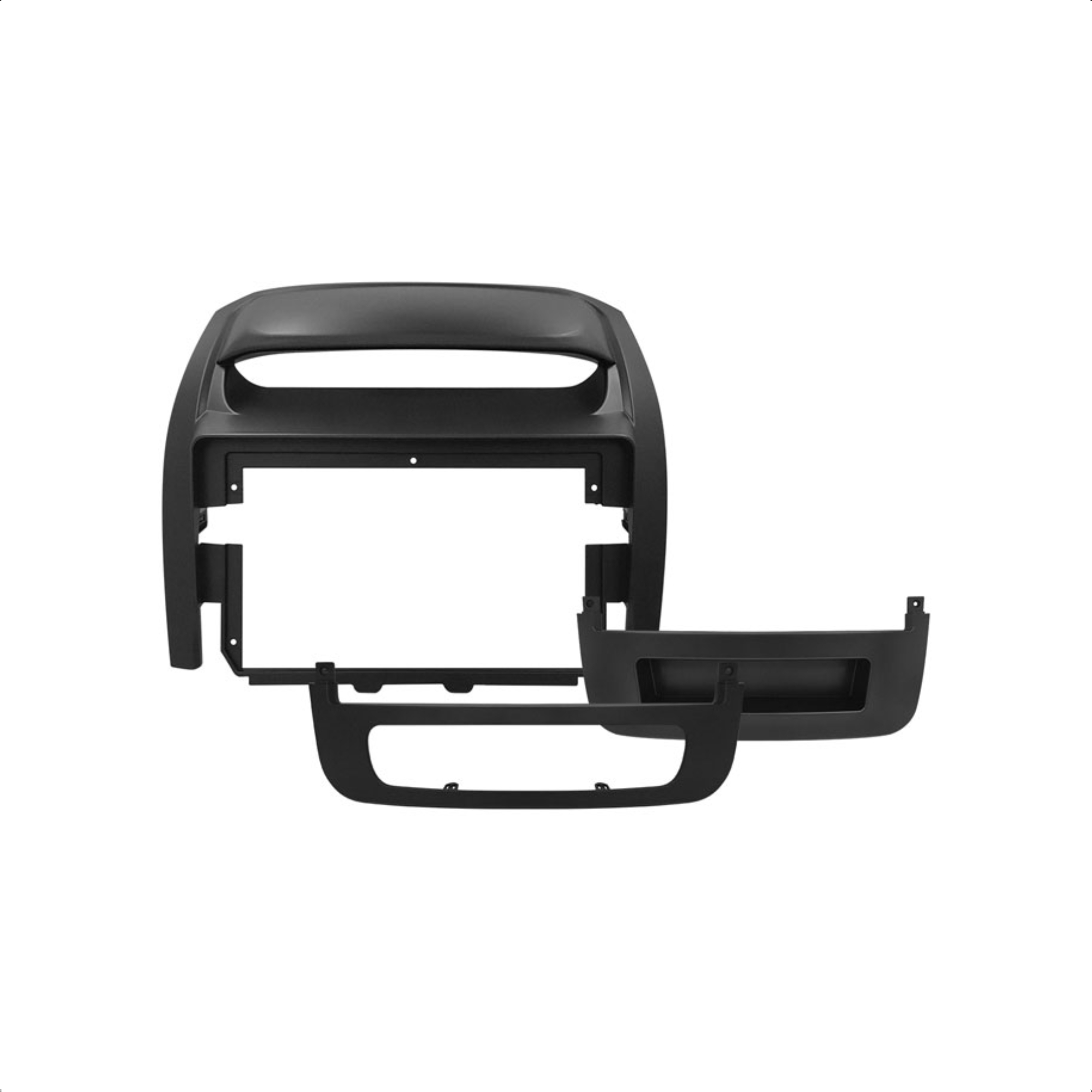 Moldura 9 Polegadas Sorento 2013 e 2014 Cor Preto padrão Chinês Expex - EPX9KI009