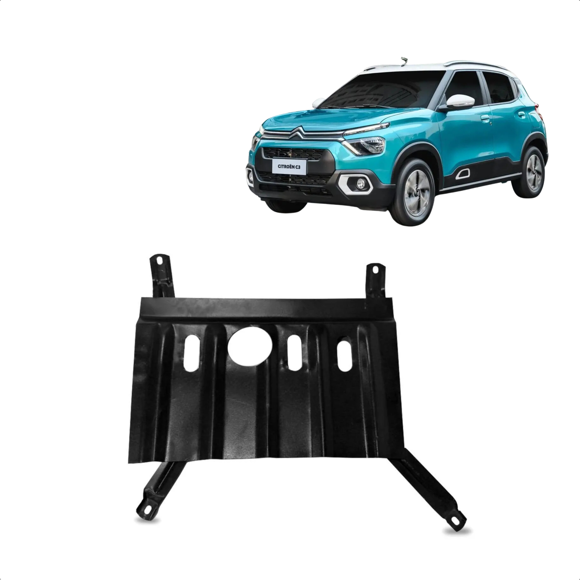Protetor Carter Citroen C3 Live Pack Fell 1.6 2022/2023 Peito de Aço -  Atos AT-5515S