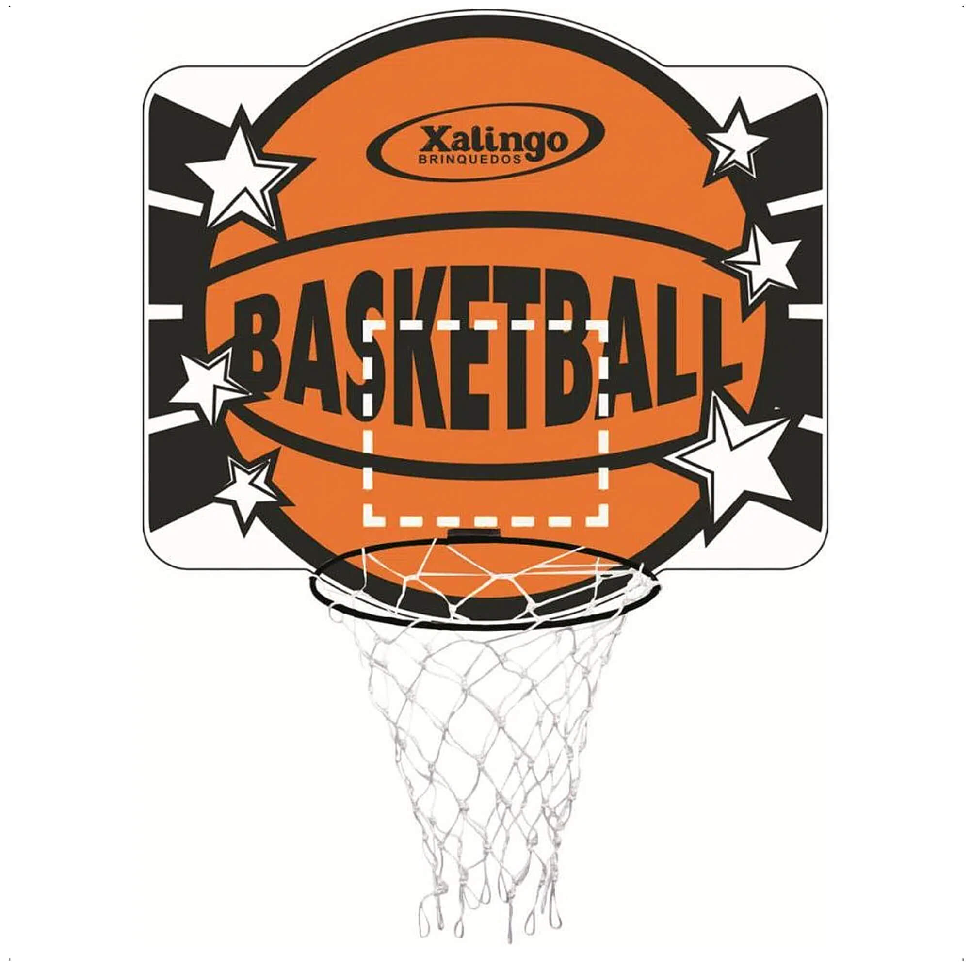 COMP Tabela de Basquete Jogo para Criança em MDF Ótima Fixação +3 Anos Prática Material Resistente Xalingo 6703.2