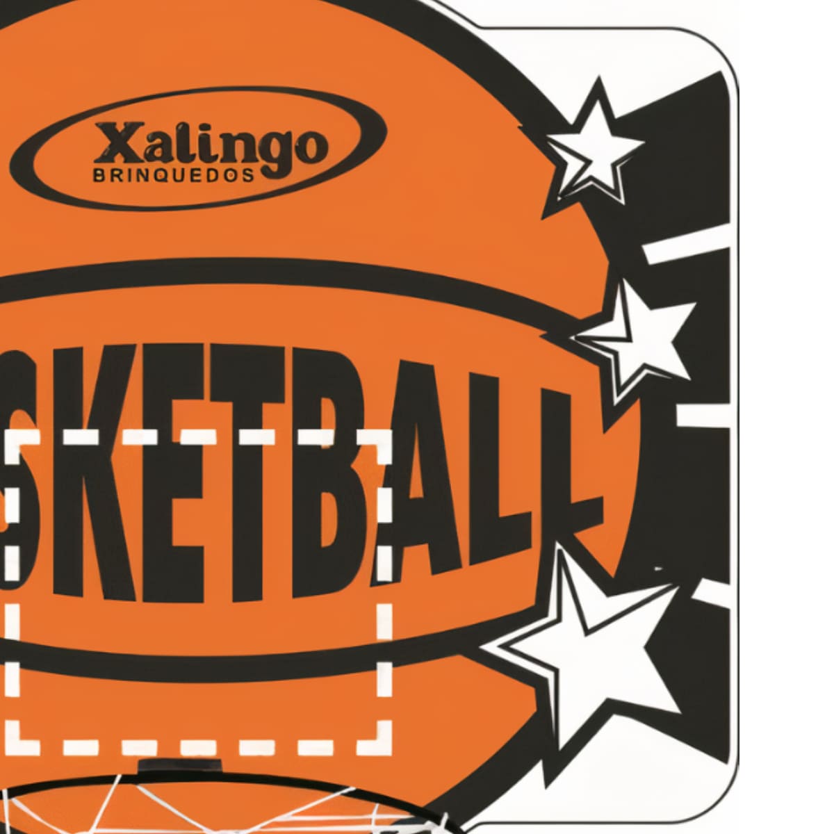 COMP Tabela de Basquete Jogo para Criança em MDF Ótima Fixação +3 Anos Prática Material Resistente Xalingo 6703.2