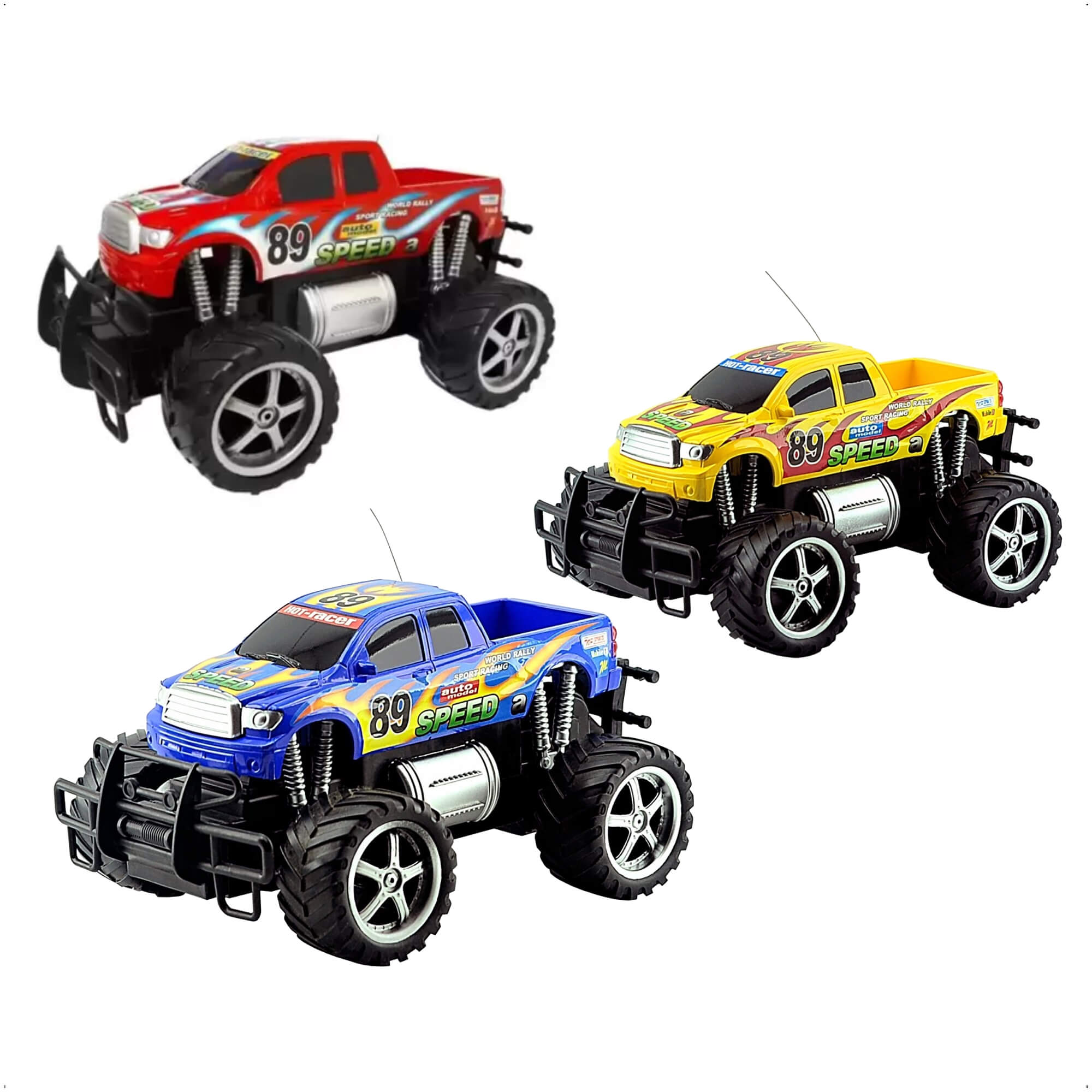Brinquedo Carro Remoto Giant Four Wheeler Pickup Recarregavel Plástico Sem Pilhas CKS- 46856