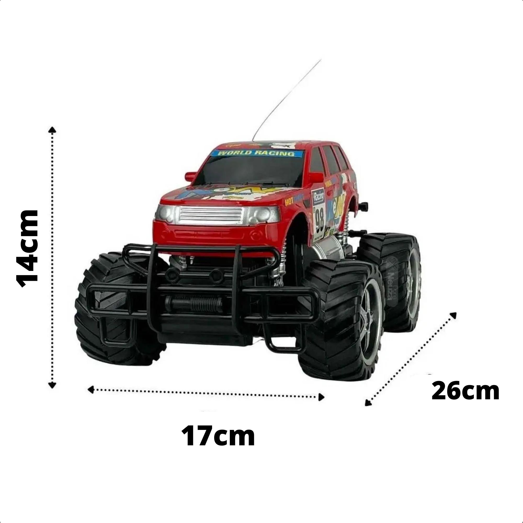 Brinquedo Carro Remoto Giant Four Wheeler Pickup Recarregavel Plástico Sem Pilhas CKS- 46856