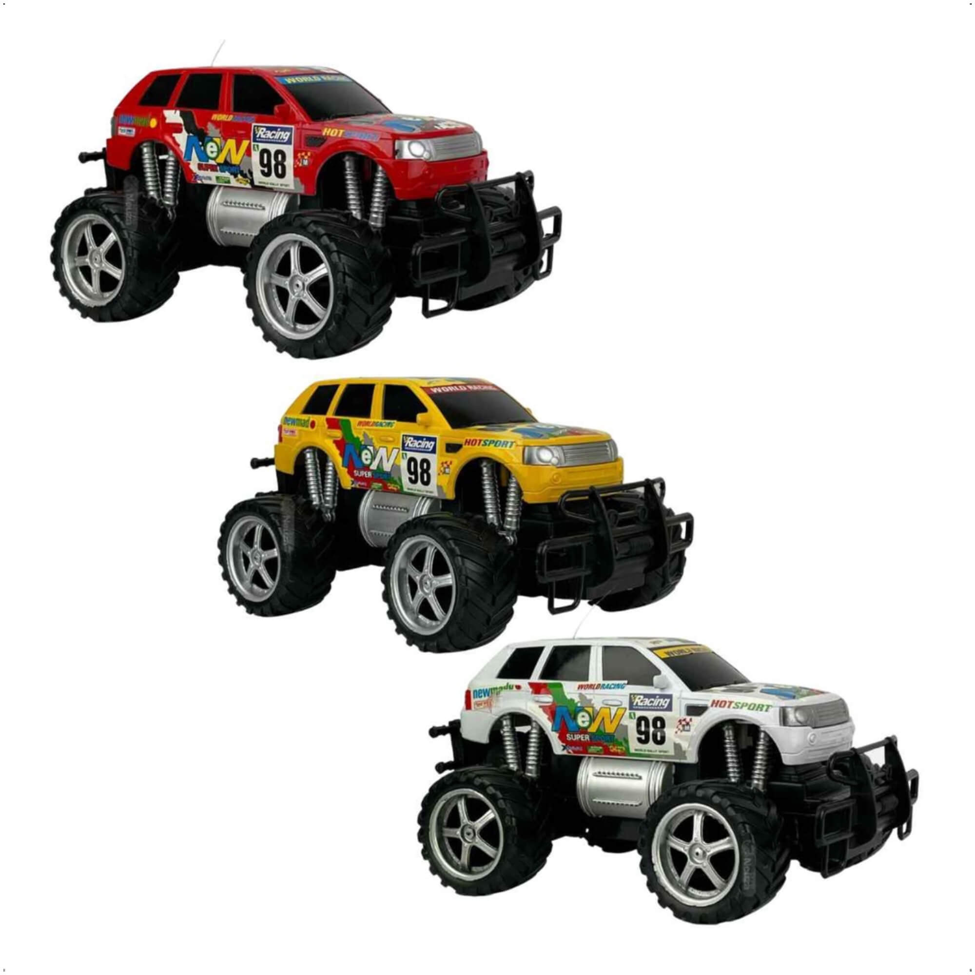 Brinquedo Carro Remoto Four Wheeler Rally Brando Sortido CKS - 13836A-C