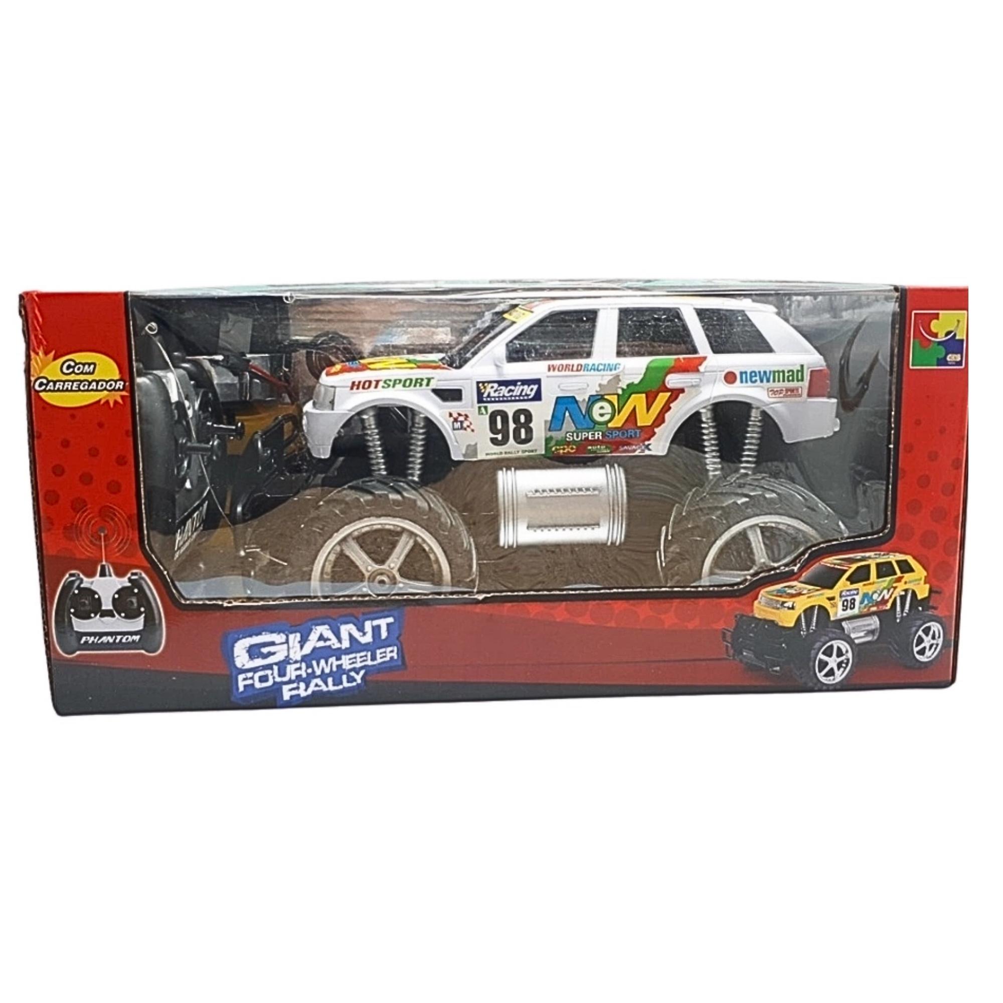 Brinquedo Carro Remoto Four Wheeler Rally Brando Sortido CKS - 13836A-C