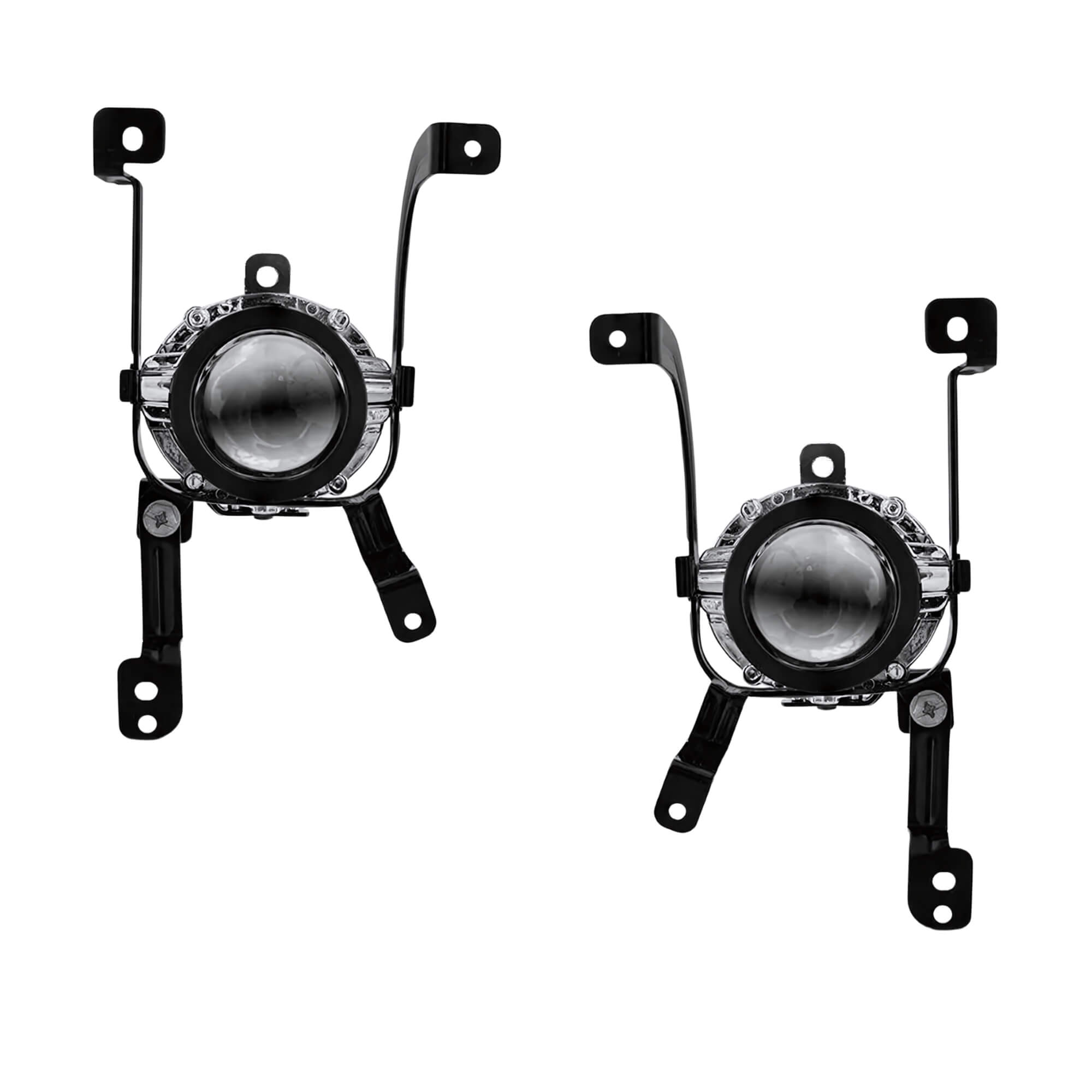 Kit Farol de Milha HB20 16/19 Moldura 3 Partes Botão Trip Suits ACOMPANHA GRADE - STS036HY