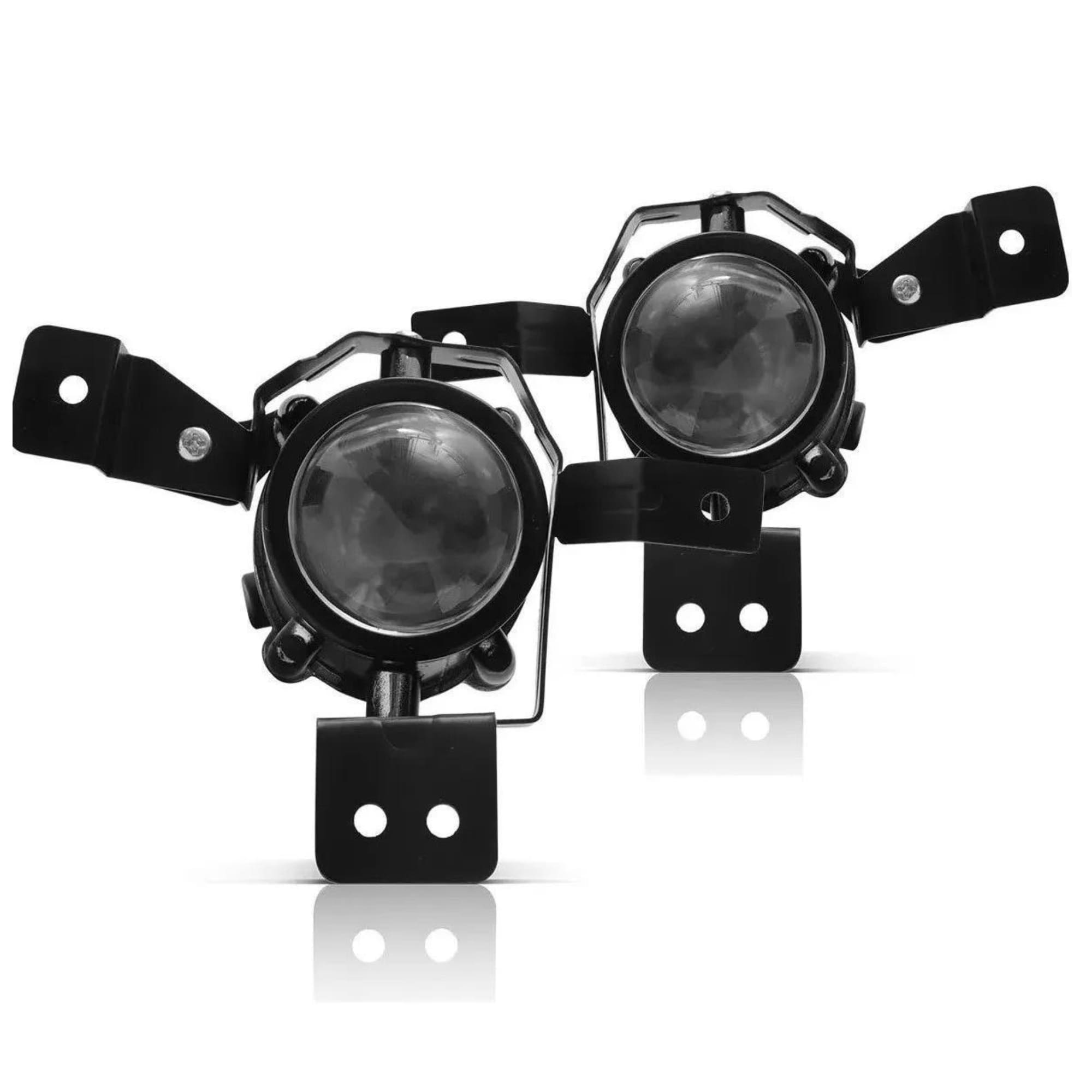 Kit Farol de Milha HB20 2020 Moldura Preta Botão Modelo Original Suits - STS040HY