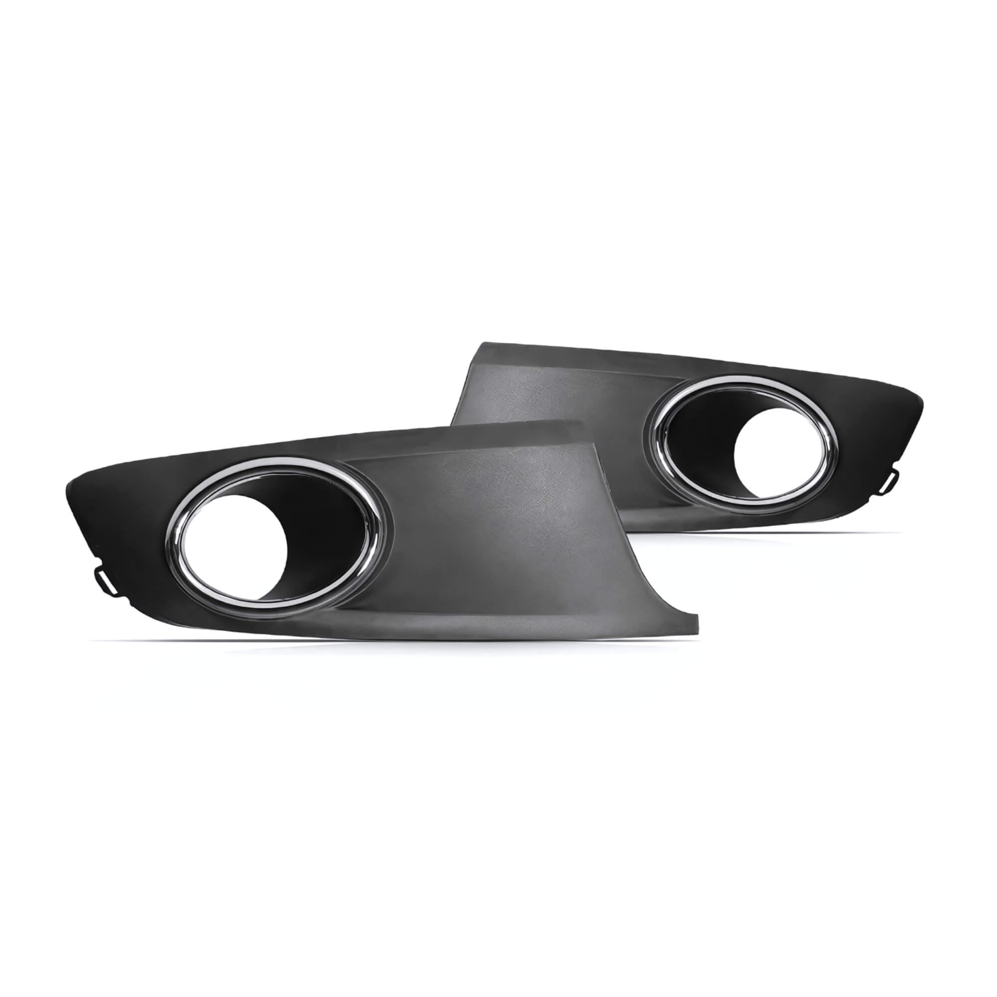 Kit Farol de Milha Fox 10/13 Moldura Cromo Botão Modelo Original Suits - STS009VW