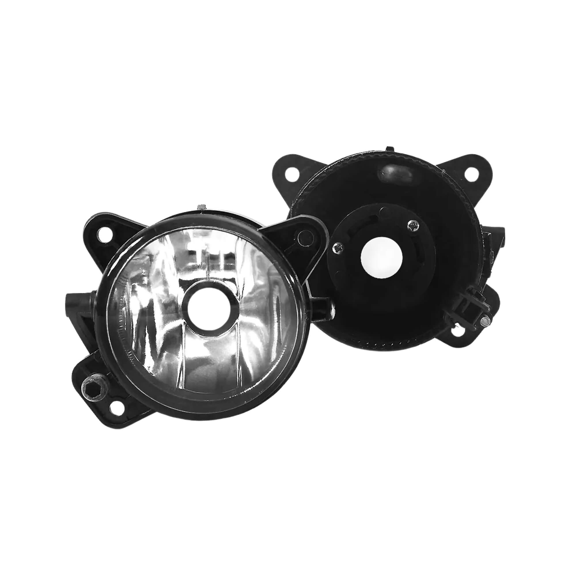 Kit Farol de Milha Fox 10/13 Moldura Preta Botão Modelo Original Suits - STS008VW
