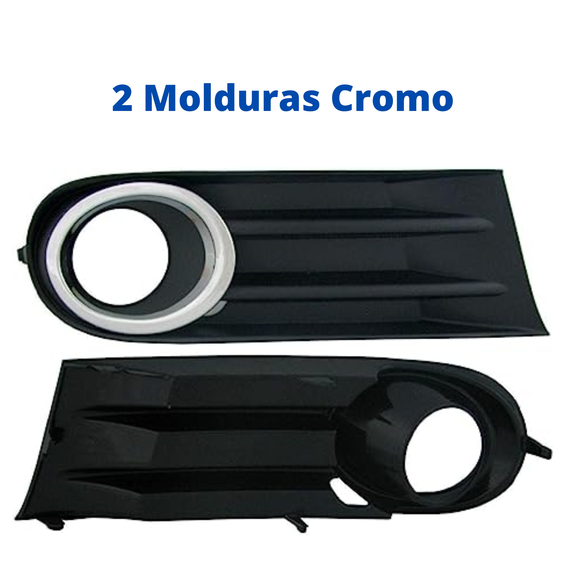 Kit Farol De Milha Gol 2009 2010 2011 2012  Molduras Botão Original - Suits STS014VW