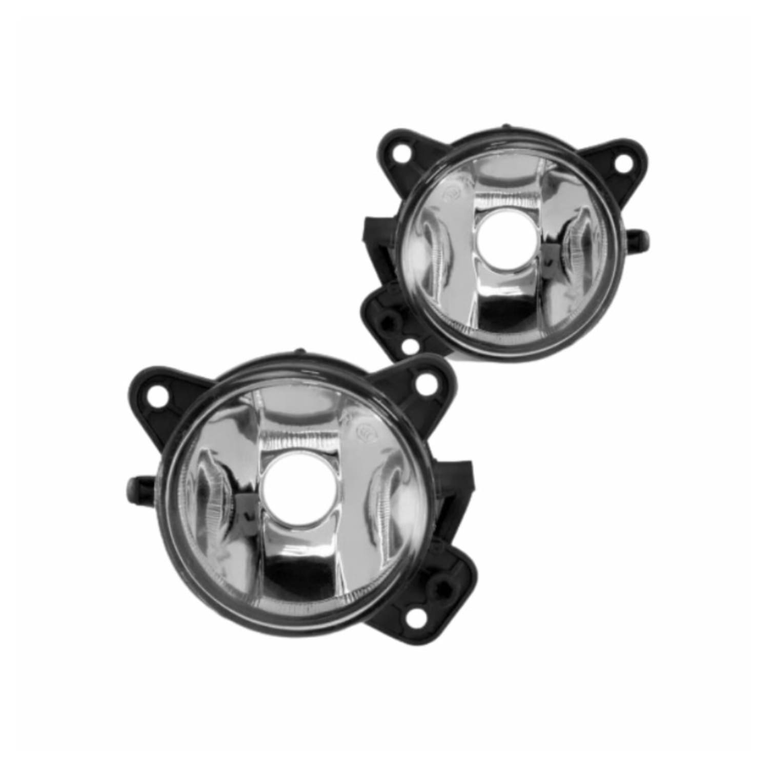 Kit Farol de Milhas Saveiro G6 Moldura Preta Botão Modelo Original Suits - STS020VW