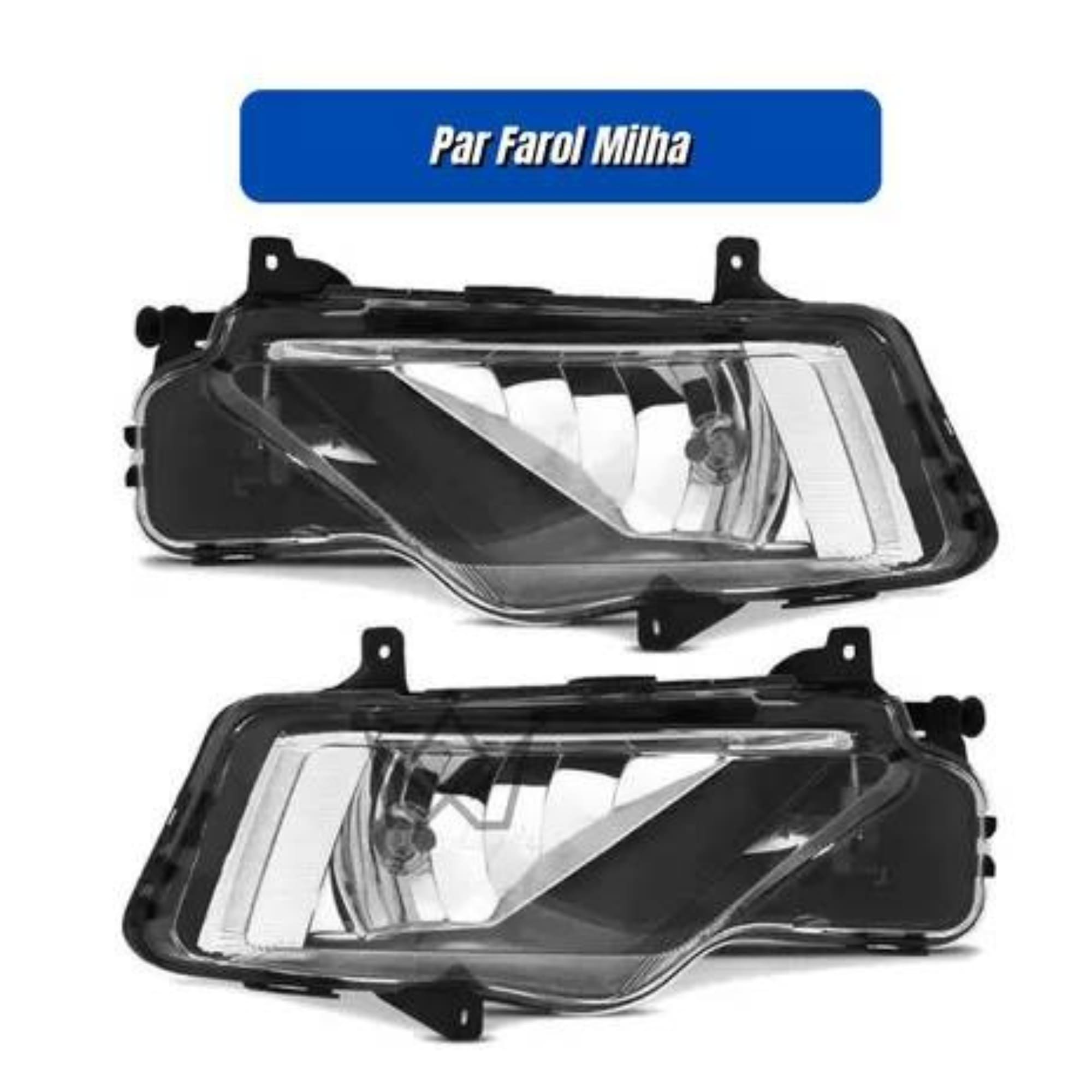 Kit Farol de Milha Saveiro 2017/2023 Gol/Voyage G8 2017/2023 Botão Original Suits - STS089VW