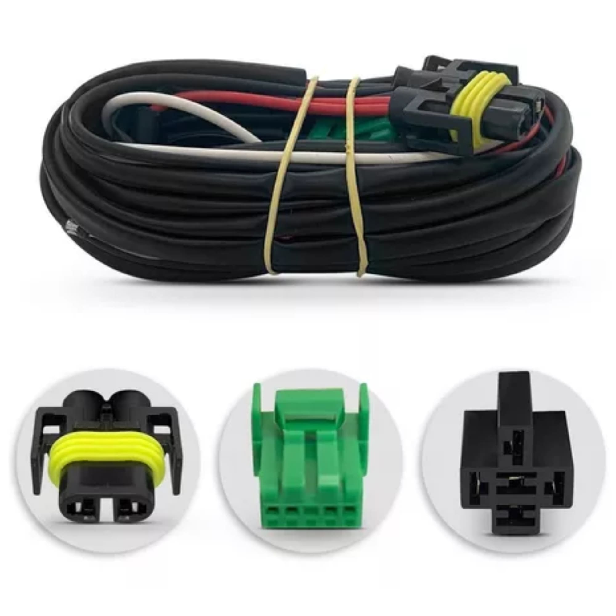 Kit Par de Milha Saveiro G7 2017 Até 2023 Robust Moldura Botão Original Suits - STS067VW