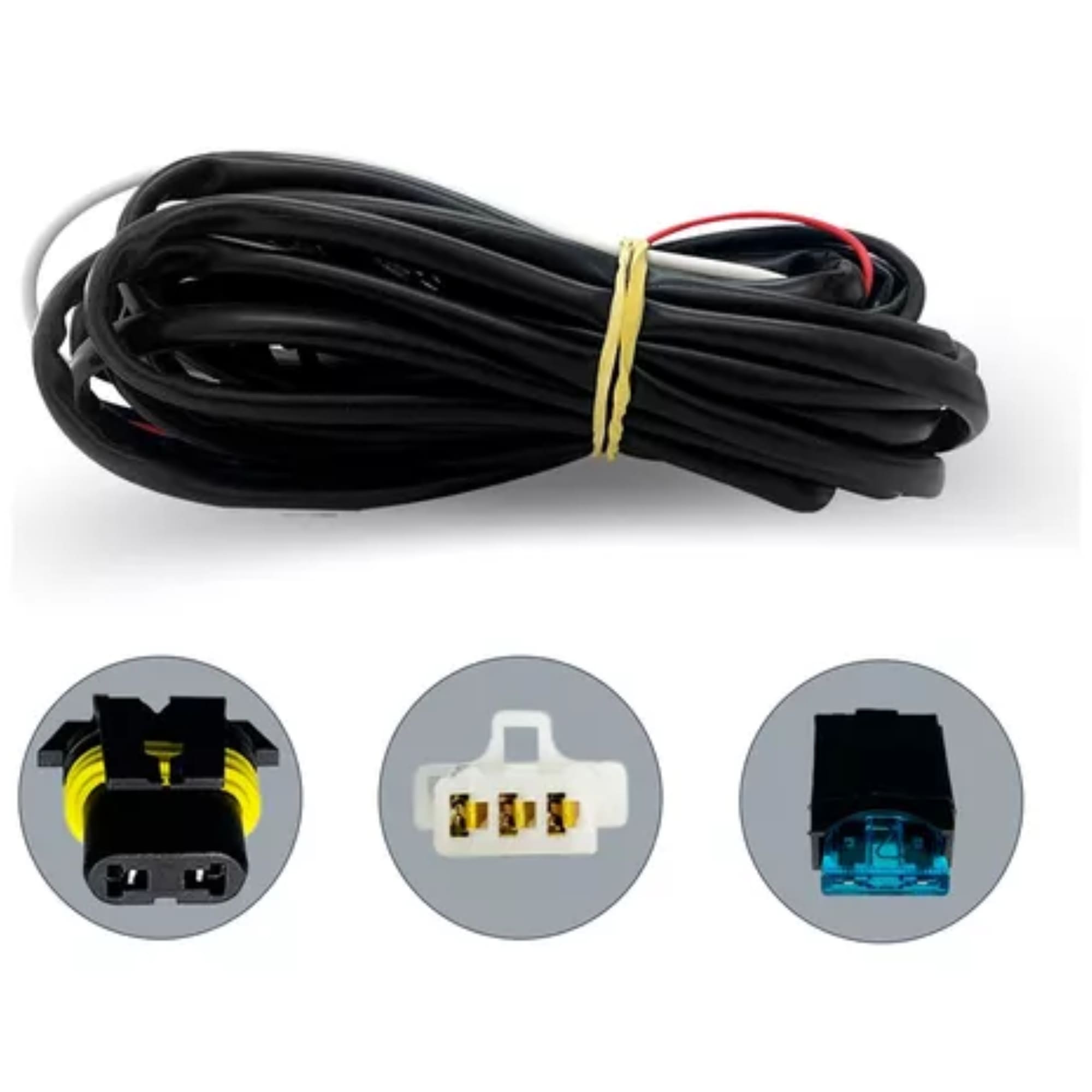 Kit Par de Milha Jetta 2016 Até 2018 Moldura Preta Botão Alternativo Colante Suits - STS069VW