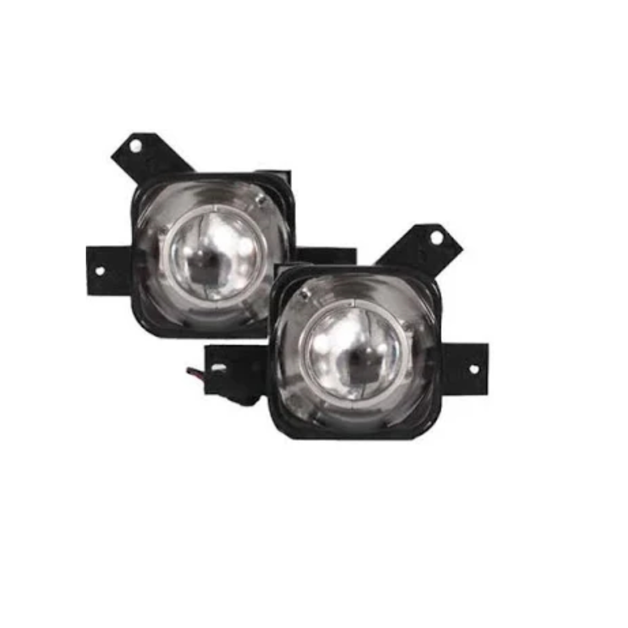 Kit Farol De Milha Gol G3 1999 2000 2001 2002  2 Molduras 1 Botão Modelo Original - Suits STS055VW