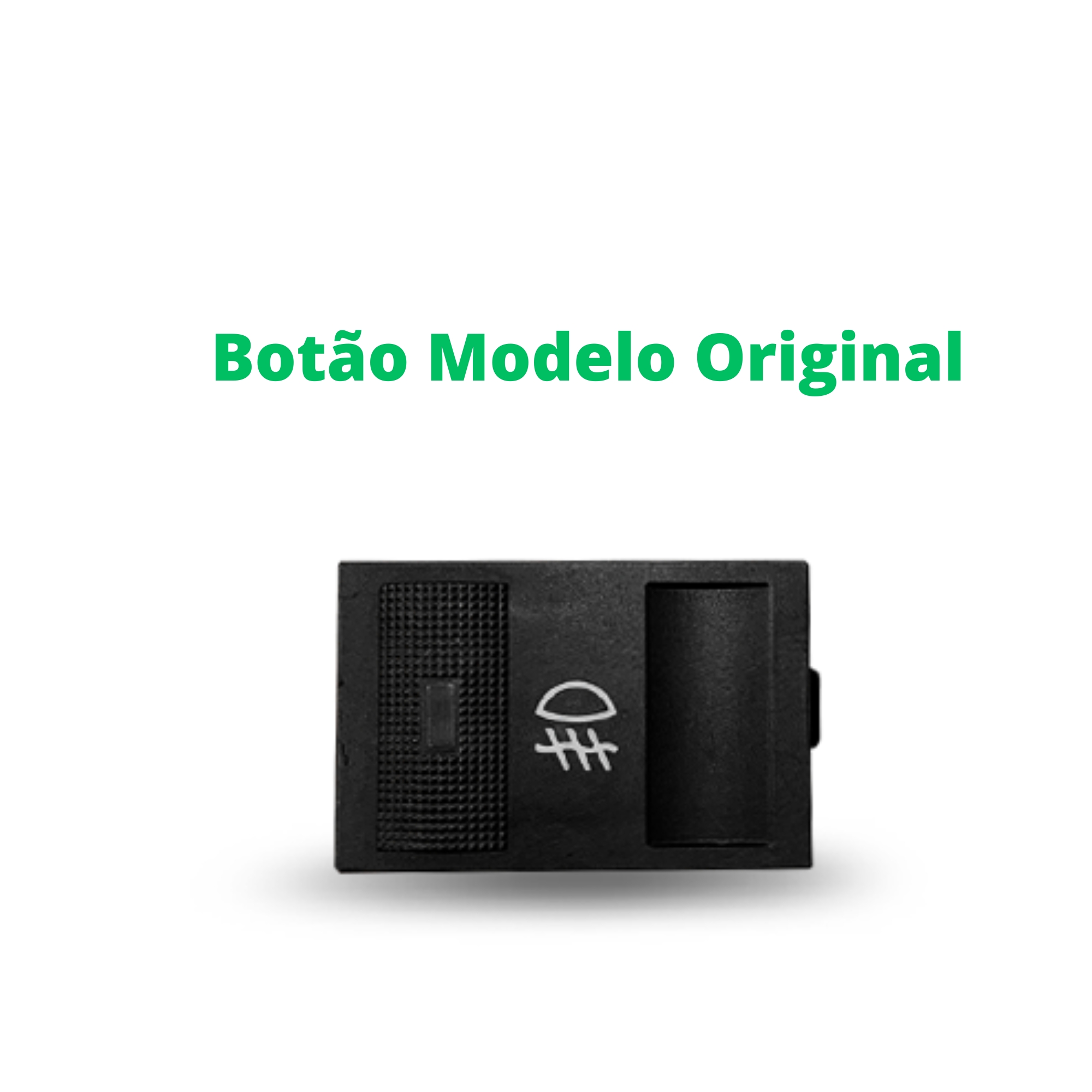 Kit Farol De Milha GOL G3/ Parati G3/ Saveiro G3 2003-2005 Botão Modelo Padrão Suits-STS057VW