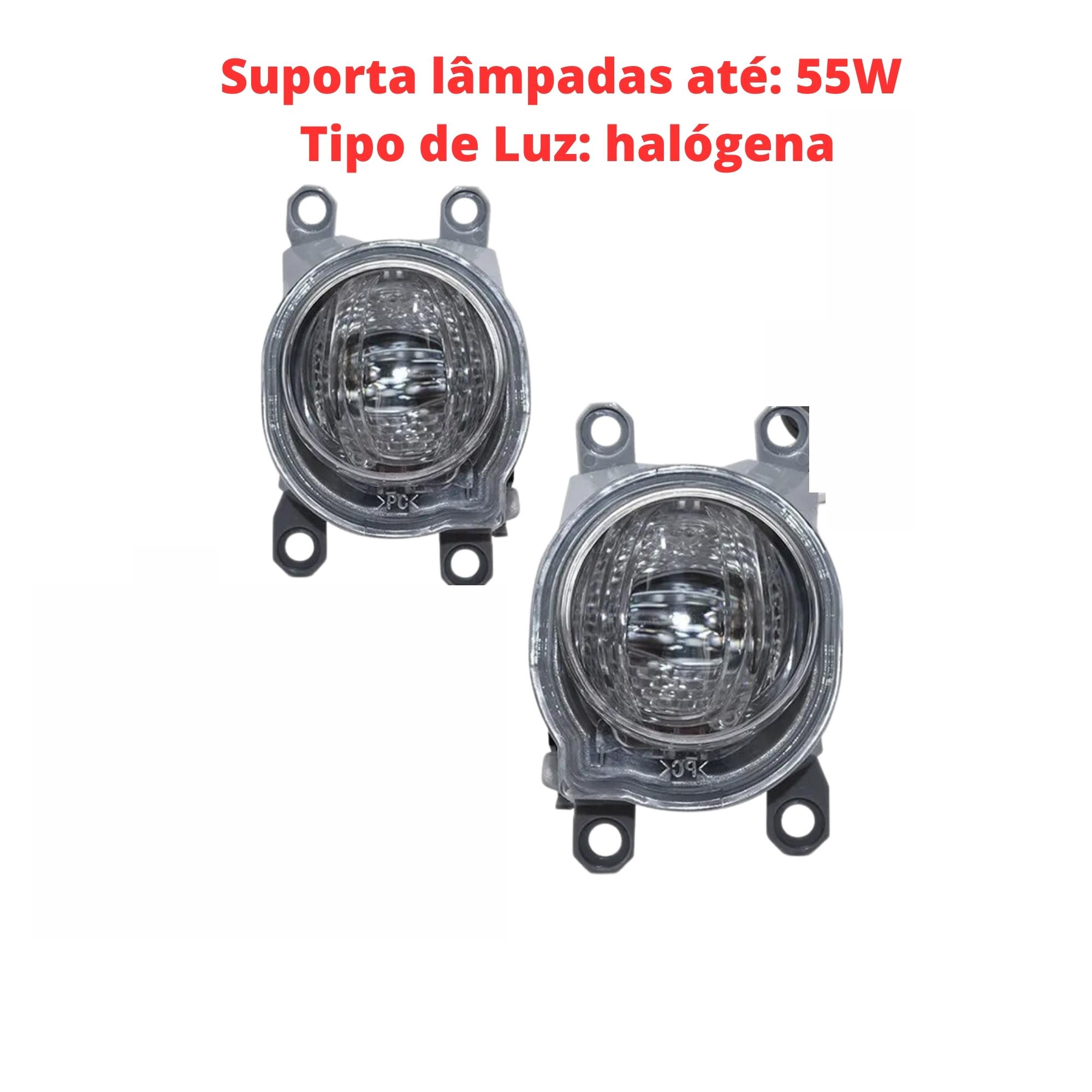 Kit Farol De Milhas Corolla 2020 Moldura Cromo Botão Original - Suits STS536TA