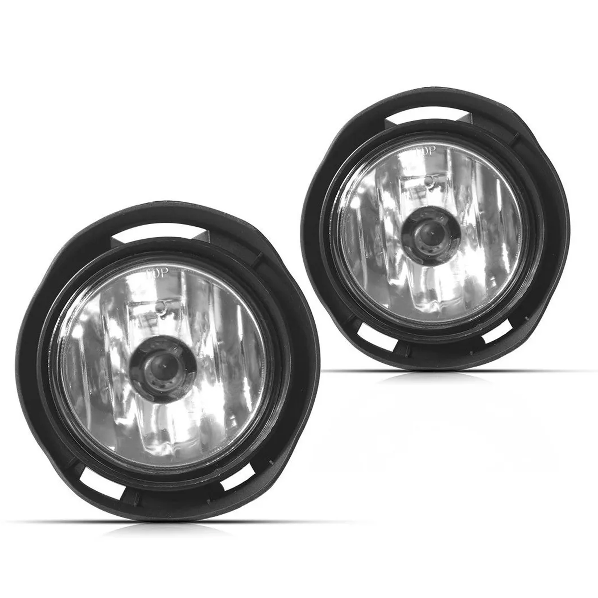 Kit Farol de Milha Etios 2012 a 2021 Lente de Vidro Botão Modelo Original Suits - STS517TA