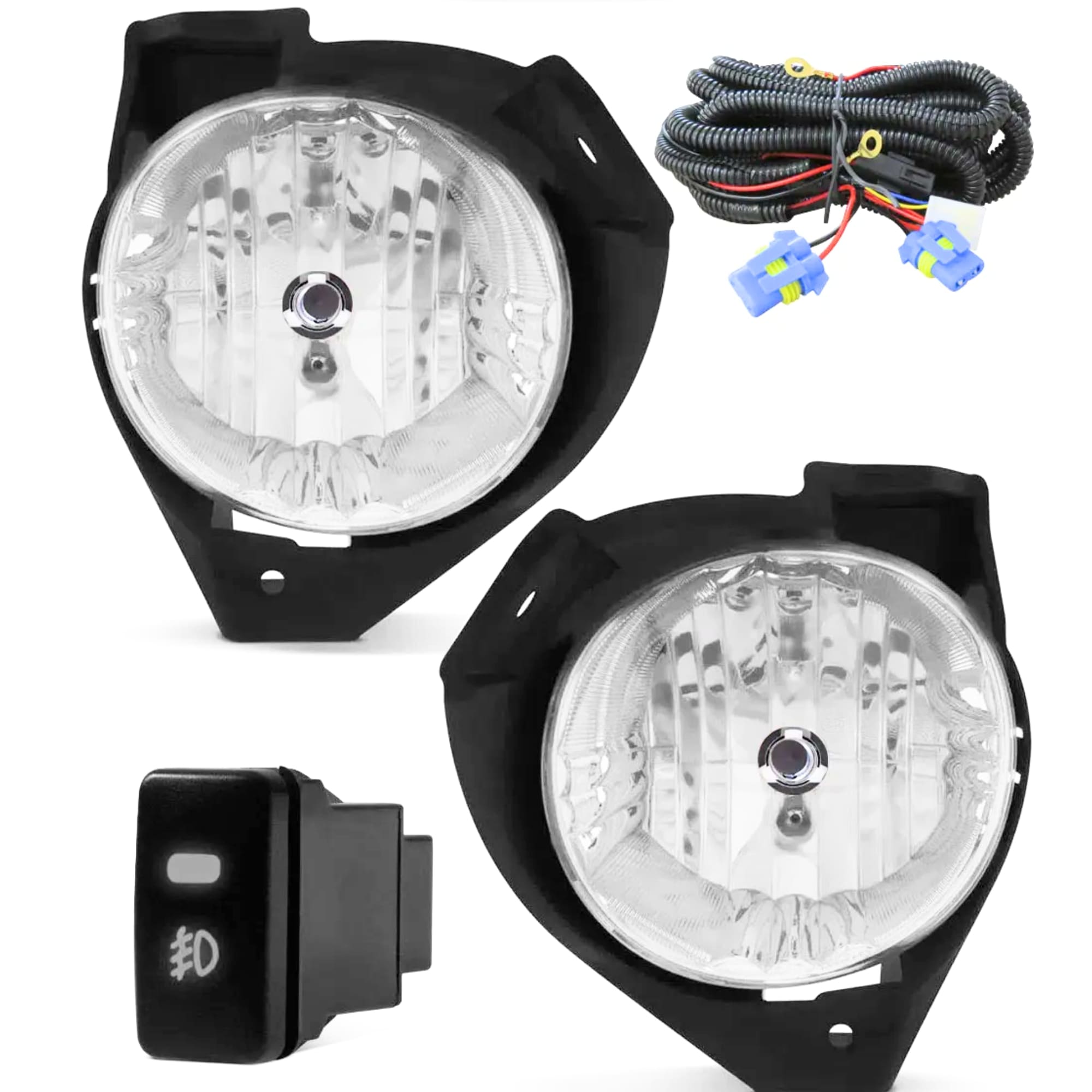 Kit Farol de Milha Hilux 09/11 Botão Modelo Original de Alta Qualidade Suits - STS505TA