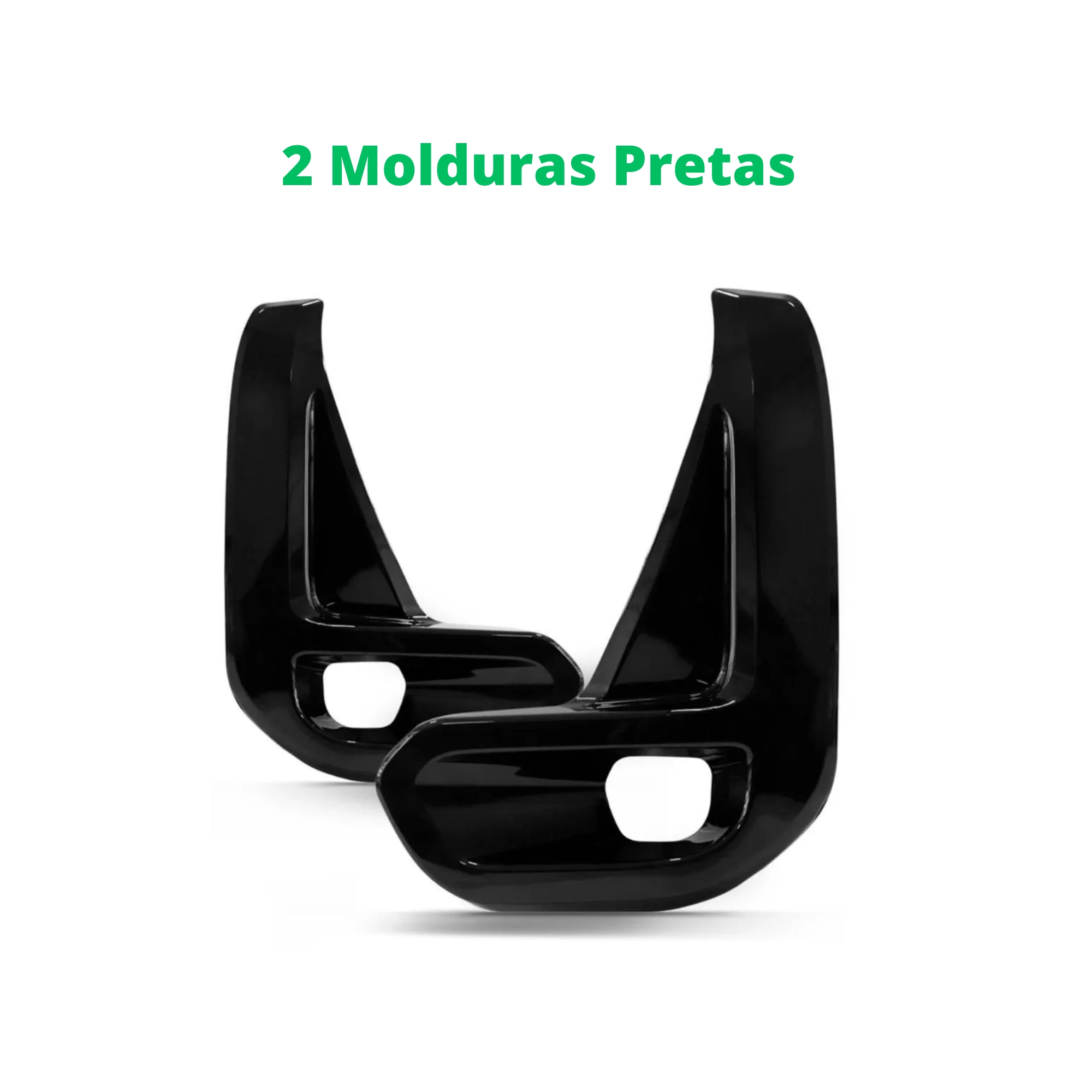 Kit Farol De Milha Hilux 2021 Botão Original Moldura Preta 2 Farois LD e LE - Suits STS537TA
