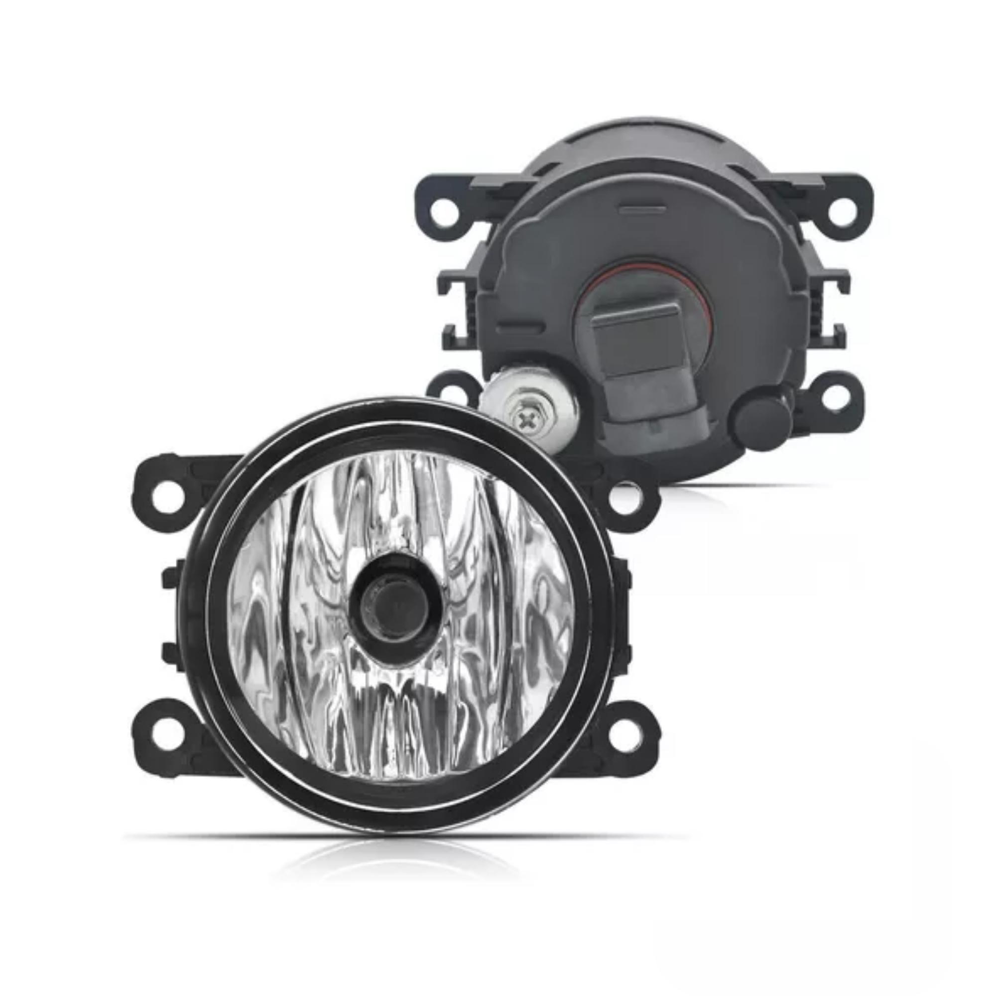 Kit Farol de Milha Frontier 2008 2009 2010 2011 2012 Botão Original Moldura - Suits STS301NS