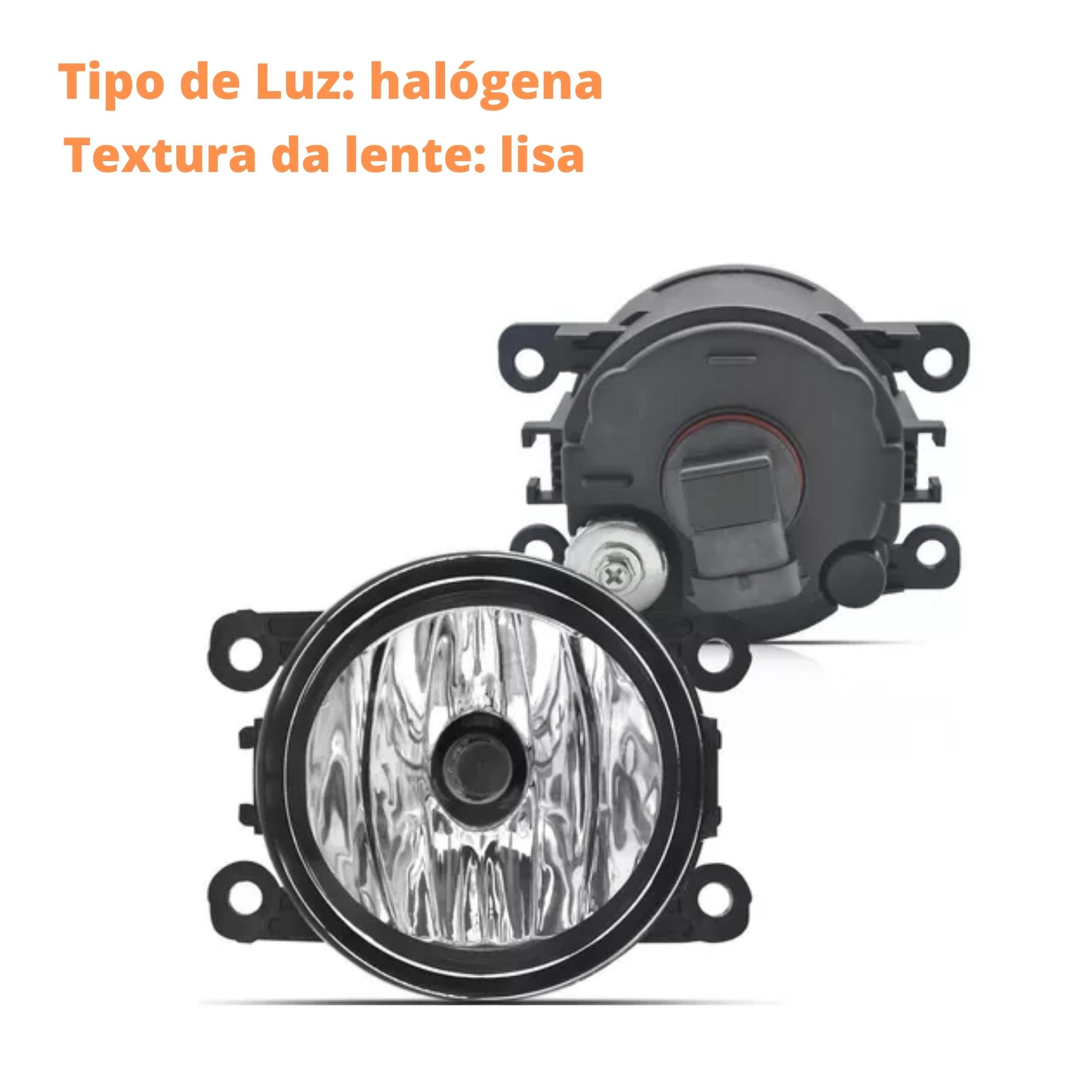 Kit Farol de Milha Frontier 2008 2009 2010 2011 2012 Botão Original Moldura - Suits STS301NS