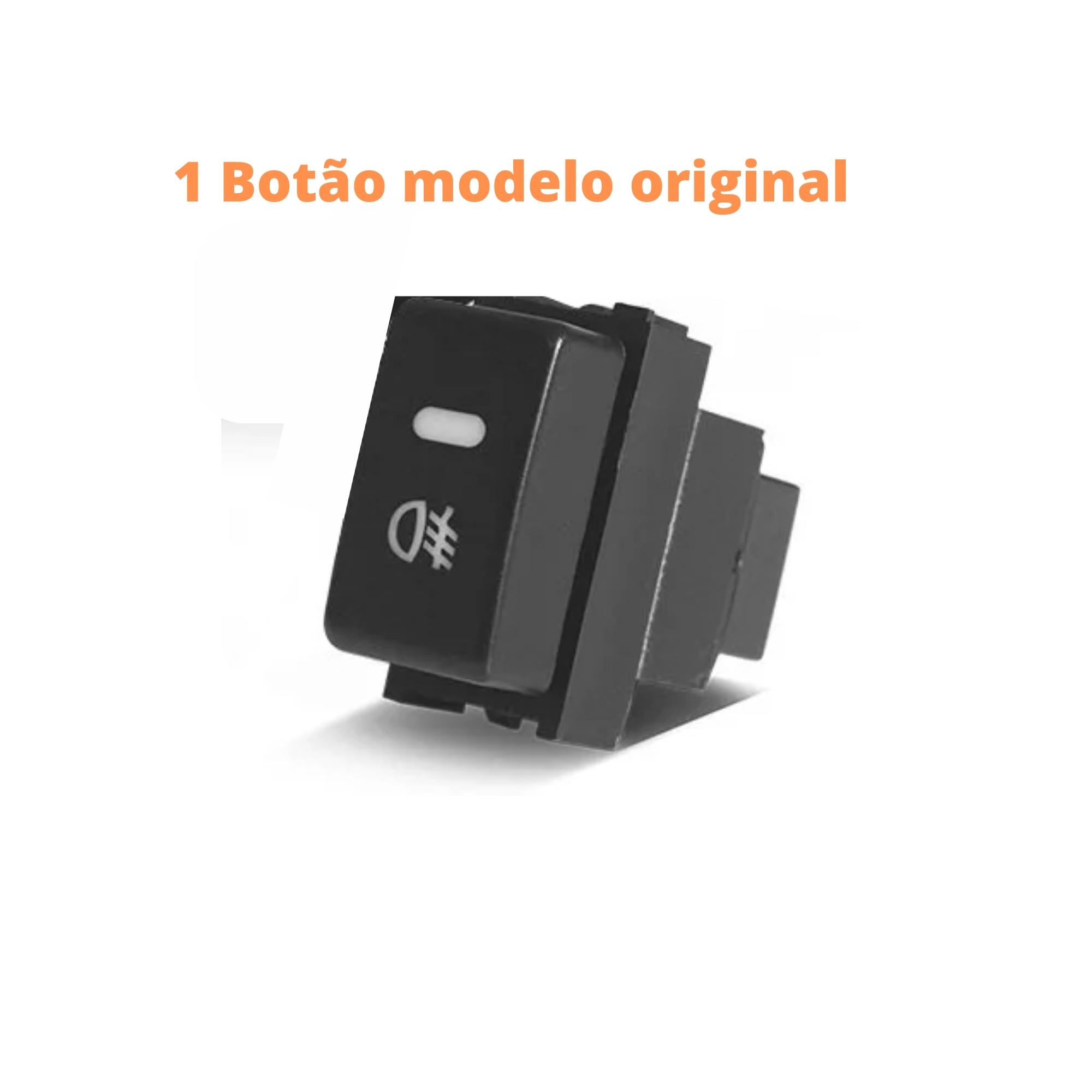 Kit Farol de Milha Frontier 2008 2009 2010 2011 2012 Botão Original Moldura - Suits STS301NS