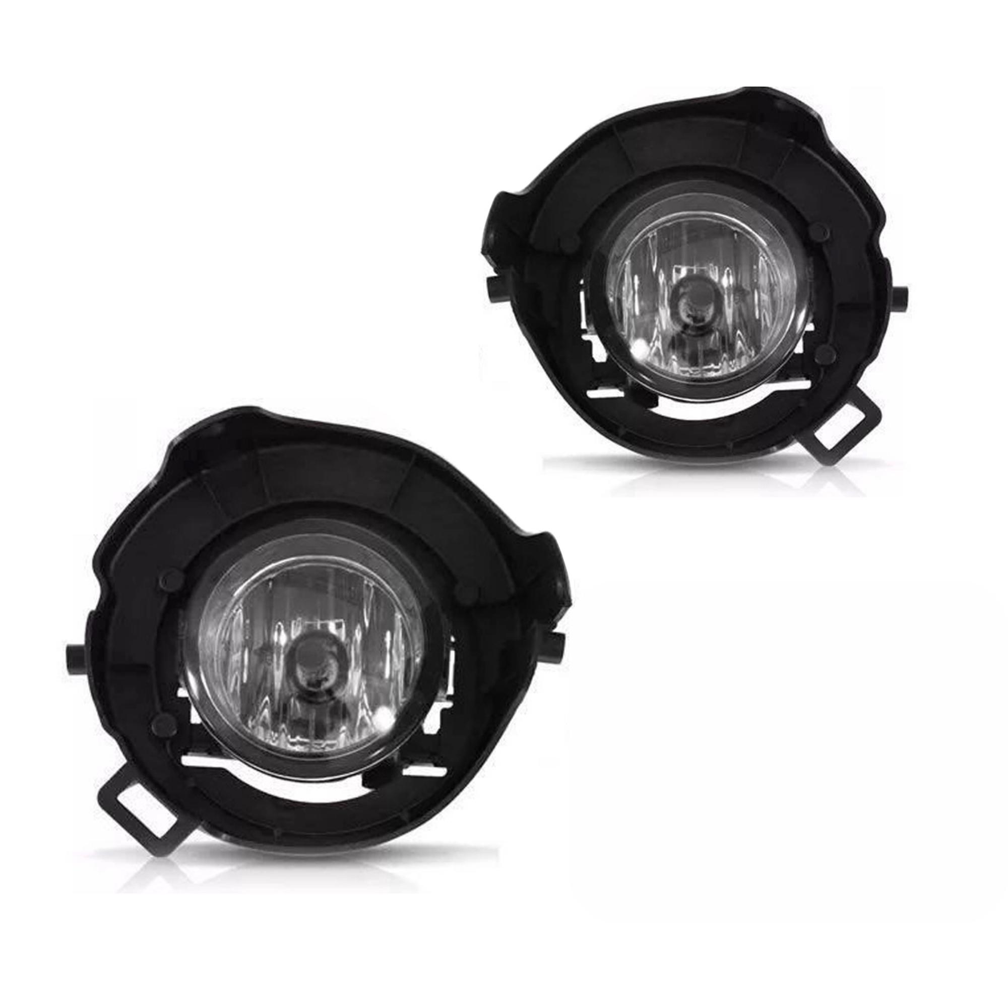 Kit Farol de Milha Frontier 2014 2015 2016 Suporte Interno Botão Original - Suits STS310NS