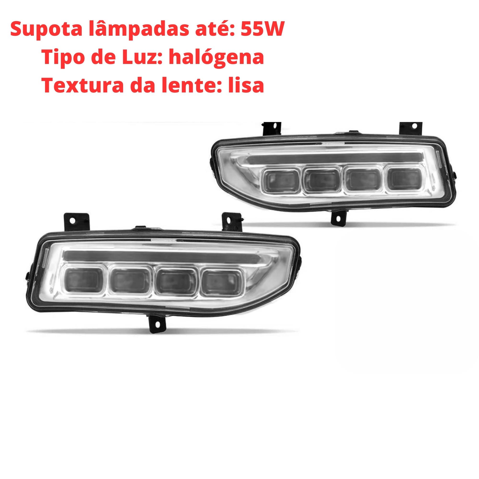 Kit Farol de Milha Kicks 2016 a 2019 Moldura Botão Original Suits - STS320NS