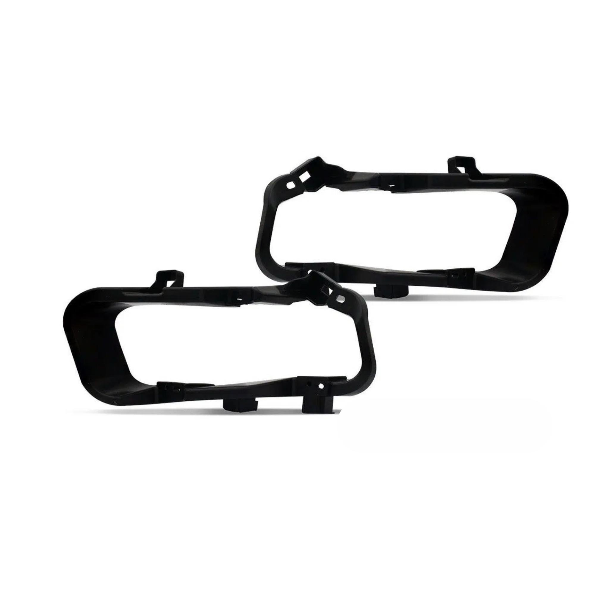 Kit Farol de Milha Kicks 2016 a 2019 Moldura Botão Original Suits - STS320NS